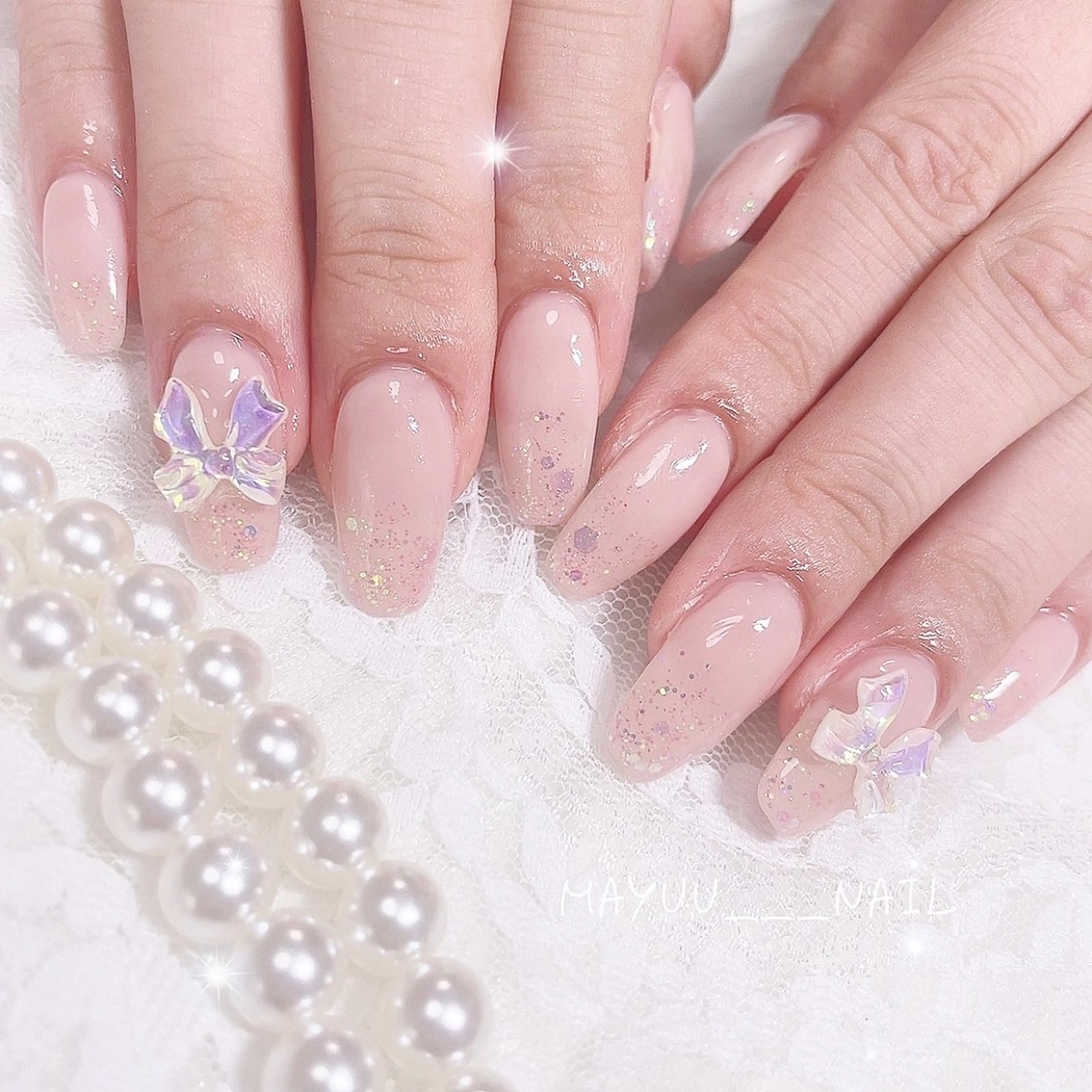 ネイル 🎀 Mayu 🎀痛ネイルのネイルデザイン