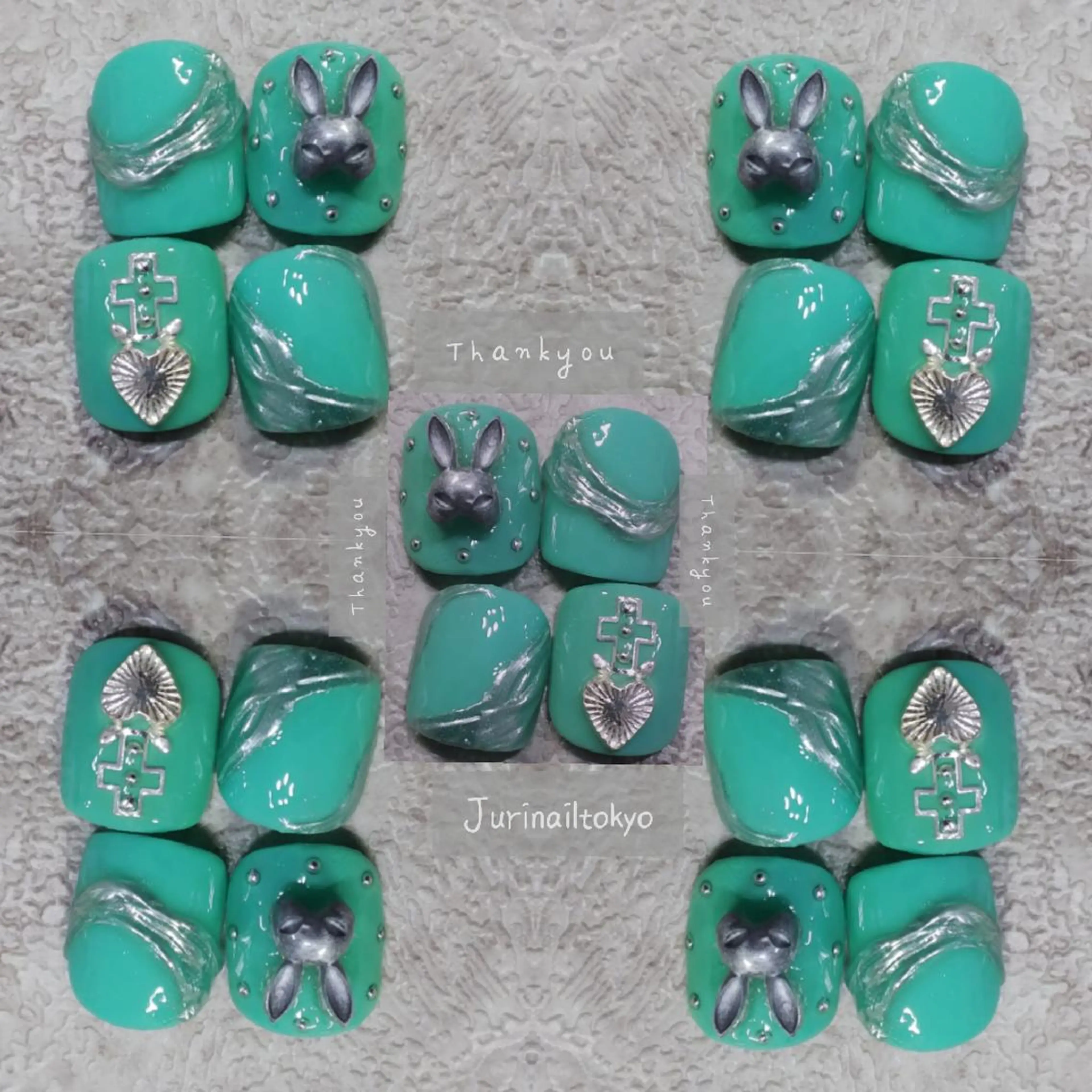 ネイル フットネイル jurinailtokyo所属・jurinail tokyoのネイルデザイン