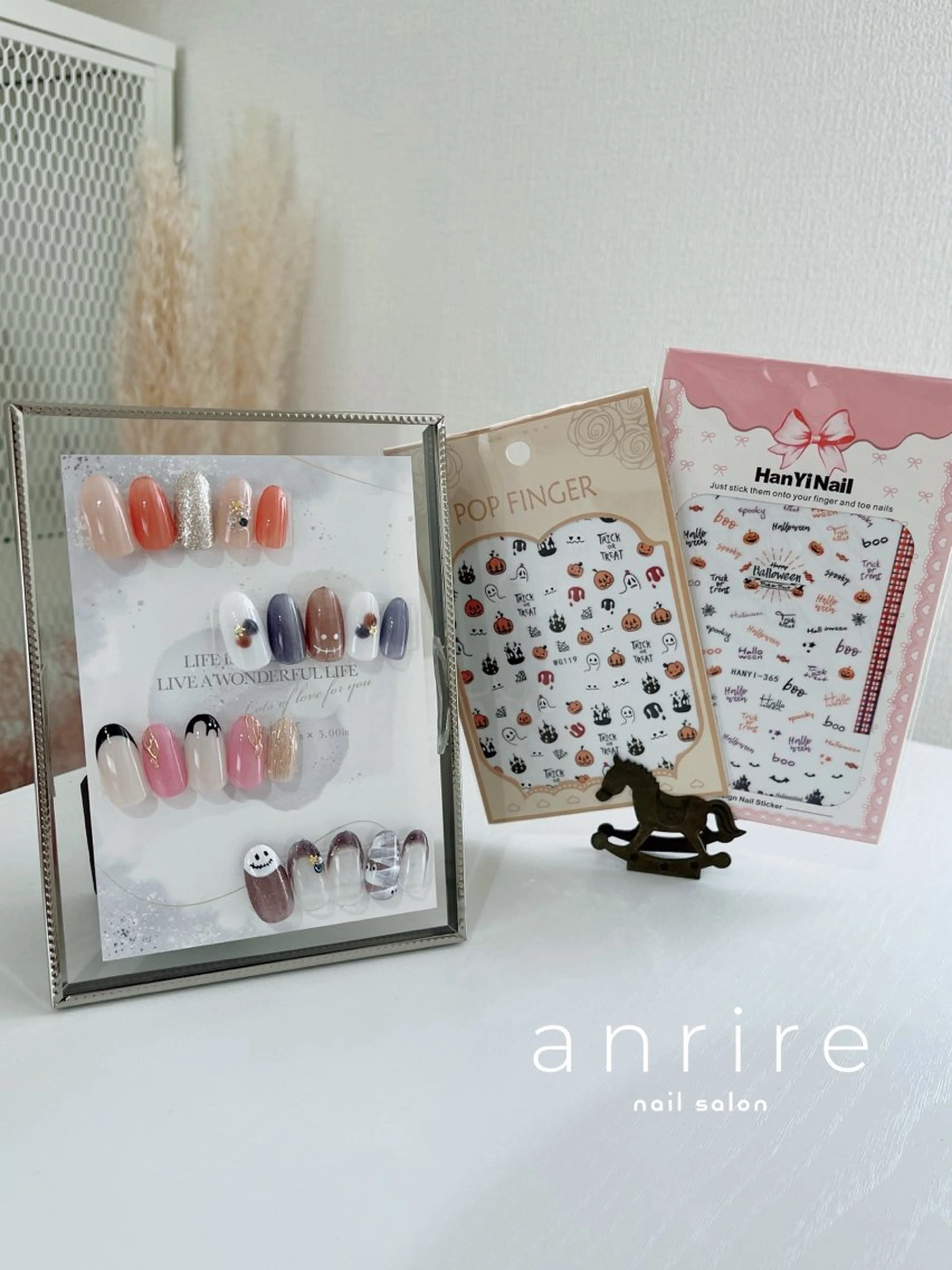ネイル ハロウィン ハンドネイル nail salon anrire〜アンリール〜所属・nailsalon anrireのネイルデザイン