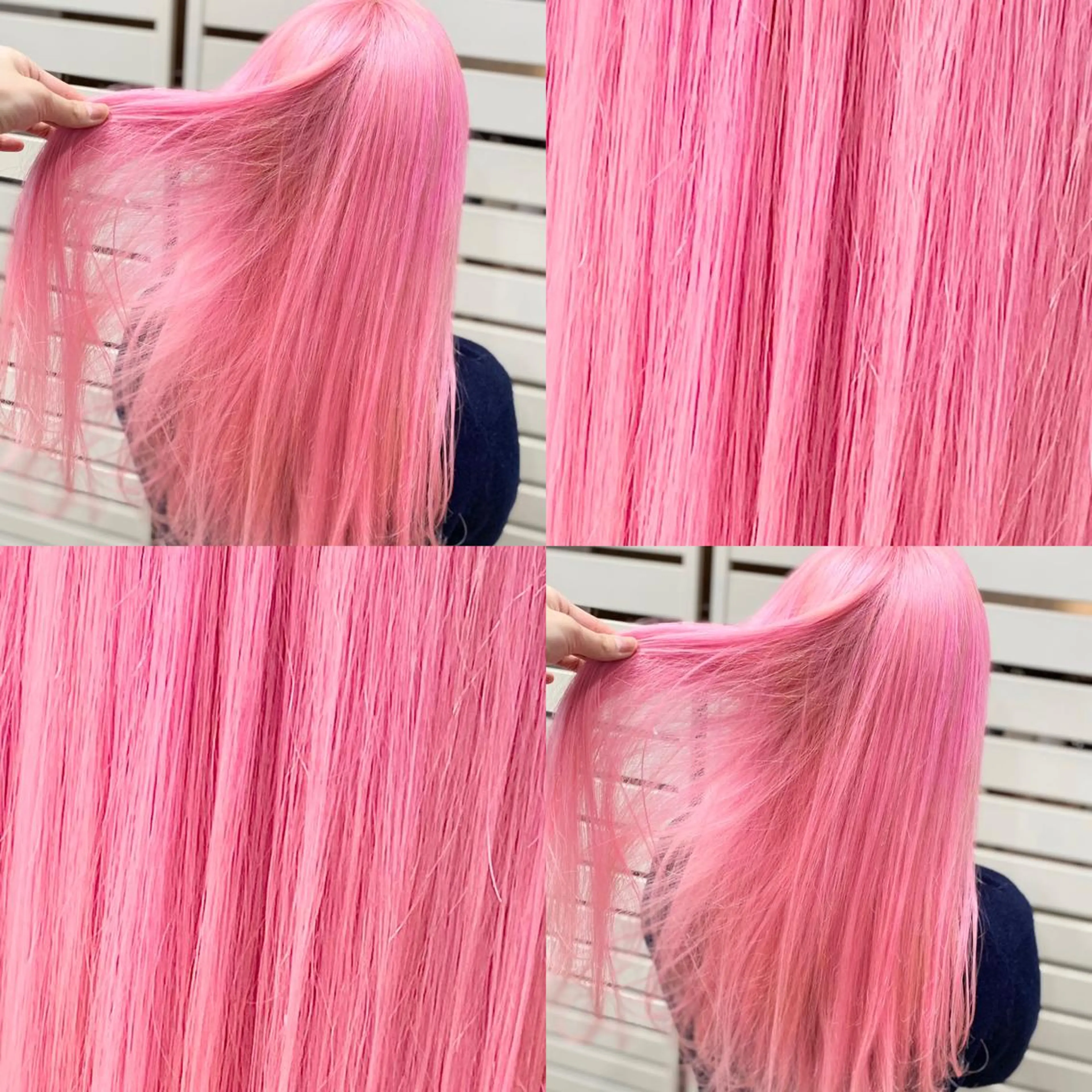 ロング カラー ハイトーン💫 エクステ💫maiのヘアスタイル