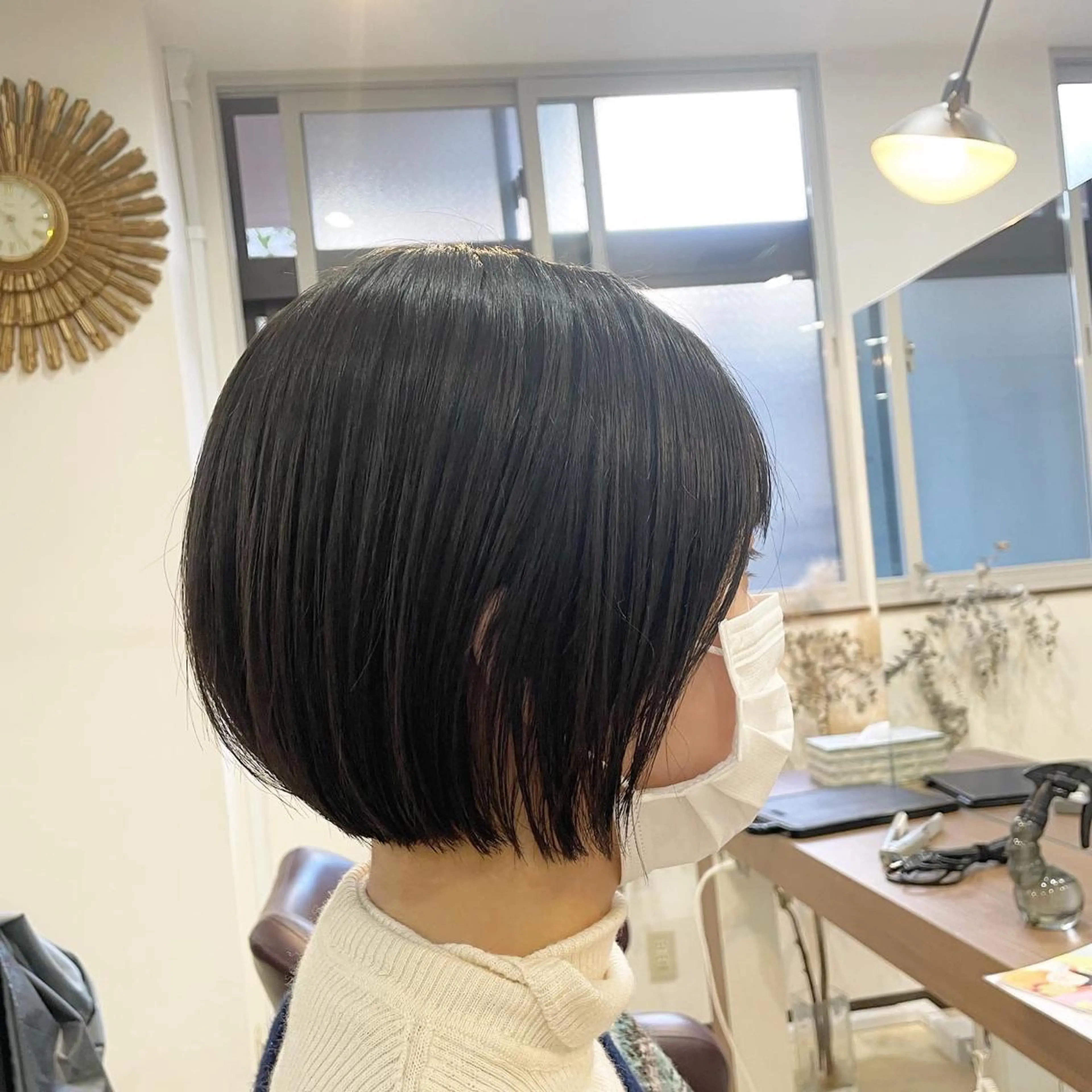 ショート パーマ 縮毛矯正 SOL .✂︎ 松永李帆のヘアスタイル