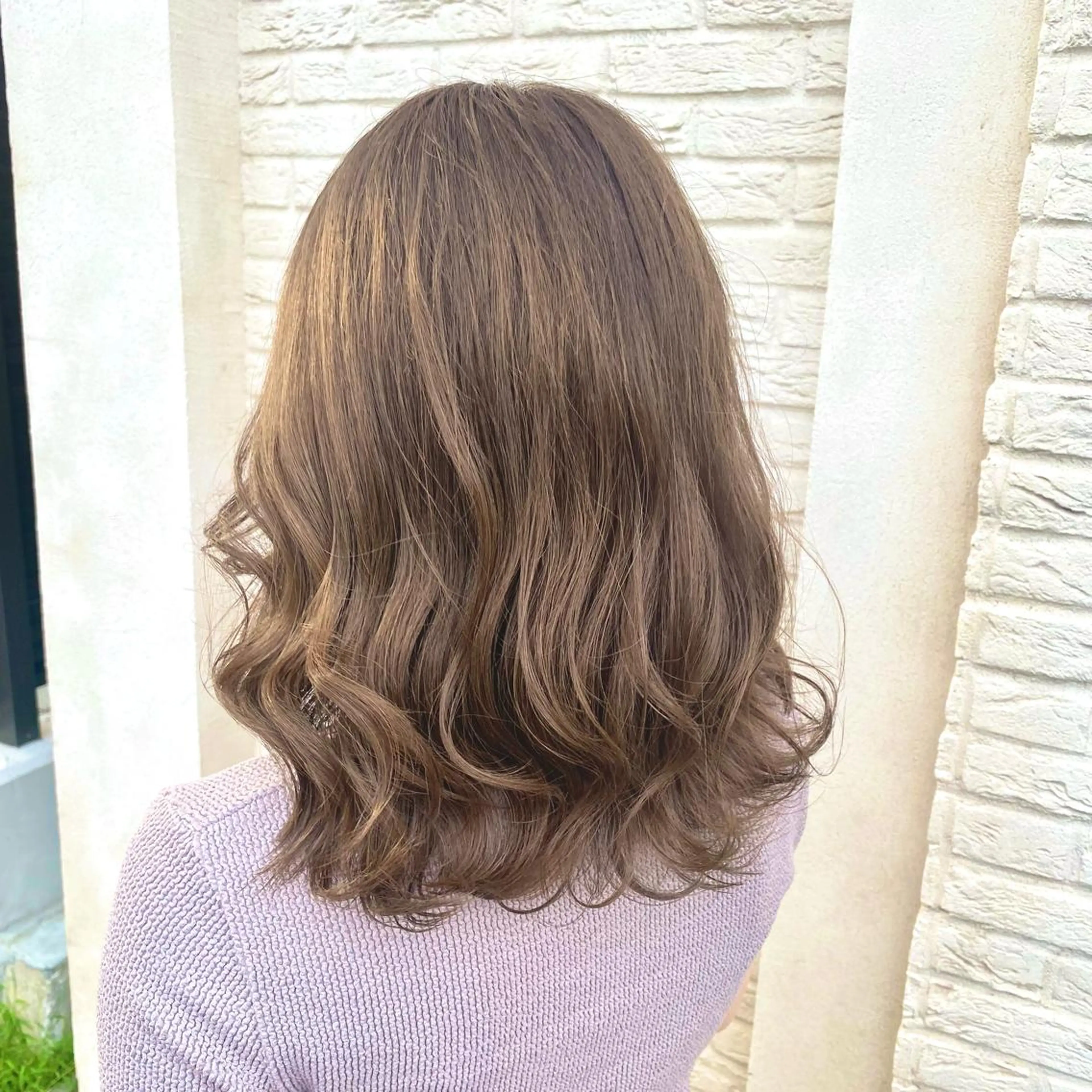ミディアム カット ヘアカラー トリートメント 🫧Lee十三🫧 濱平ももかのヘアスタイル