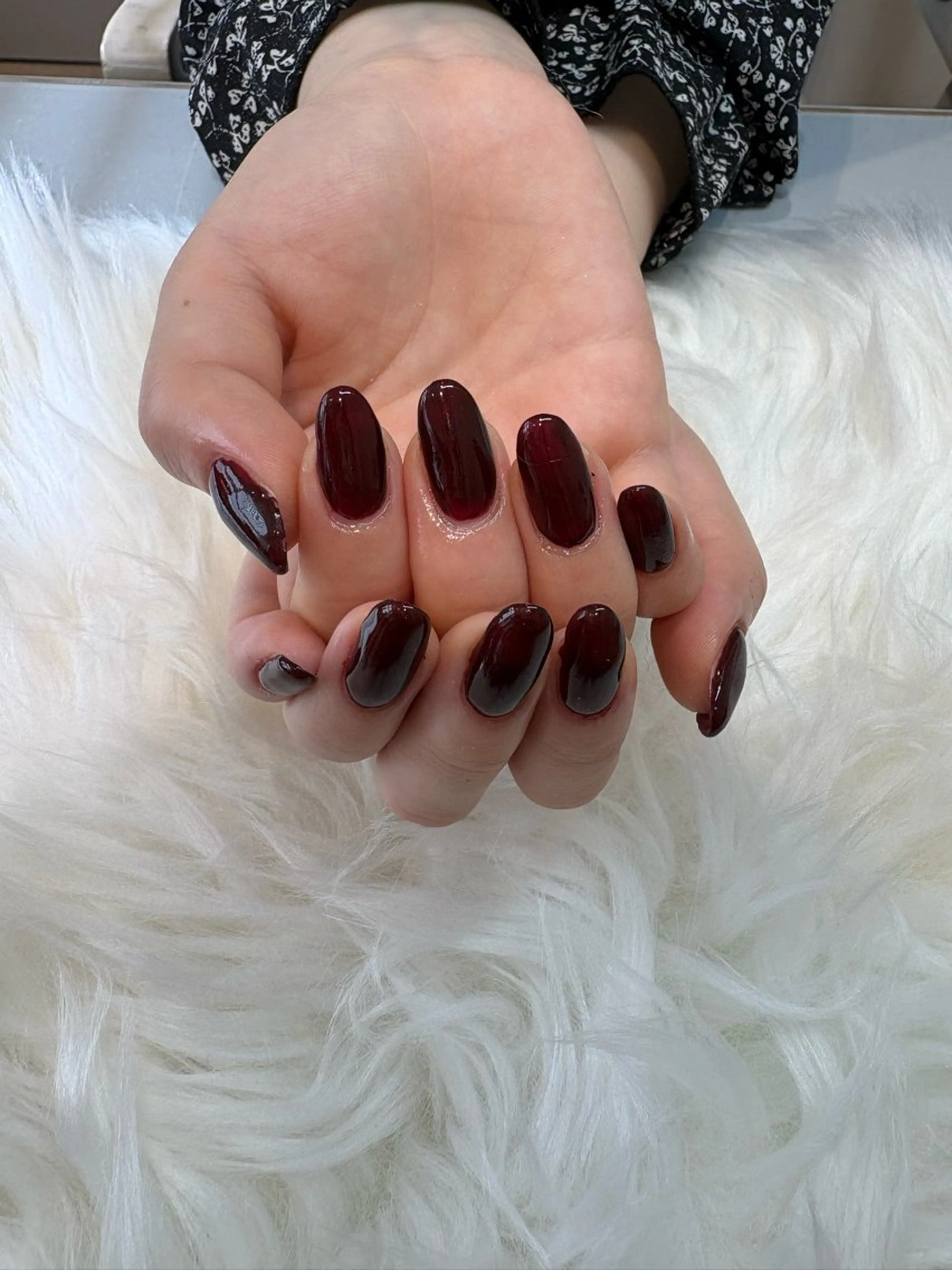 ネイル ハンドネイル ハンドケア 💜juna💜/高 槻/韓国風のヘアスタイル