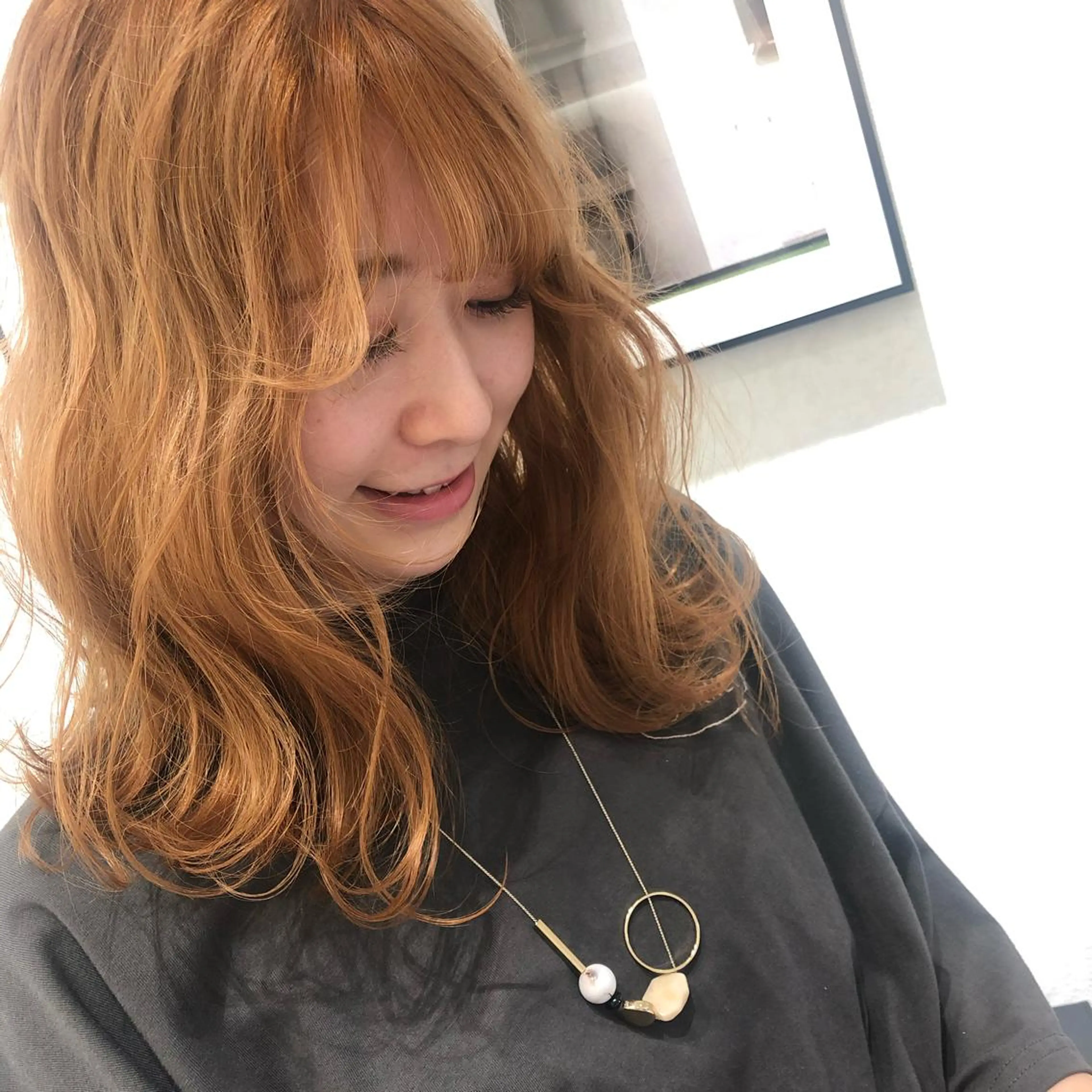 ロング カラー ムトウセイマ/艶髪 /艶ケアWブリーチのヘアスタイル