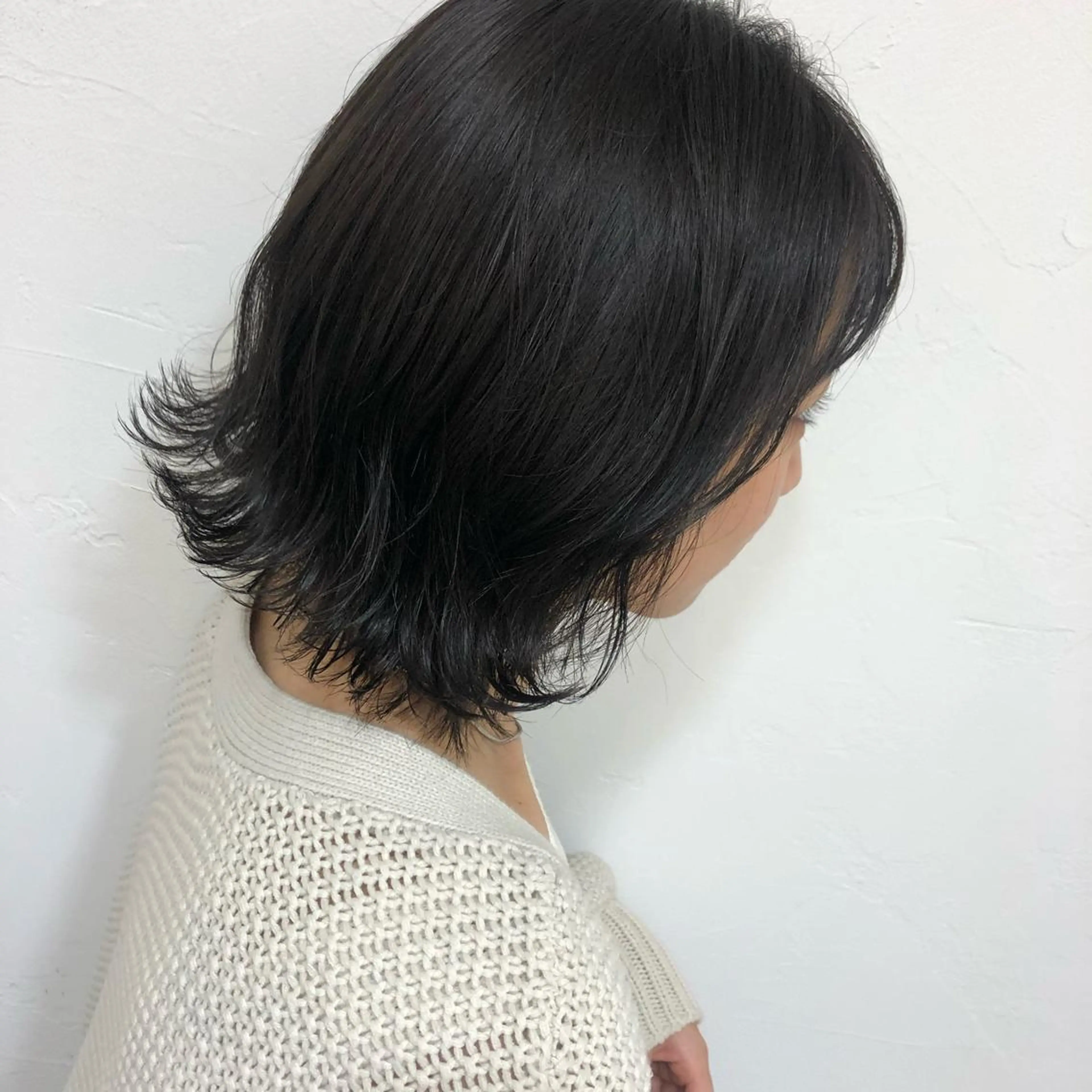 ミディアム GLROW haruhiのヘアスタイル