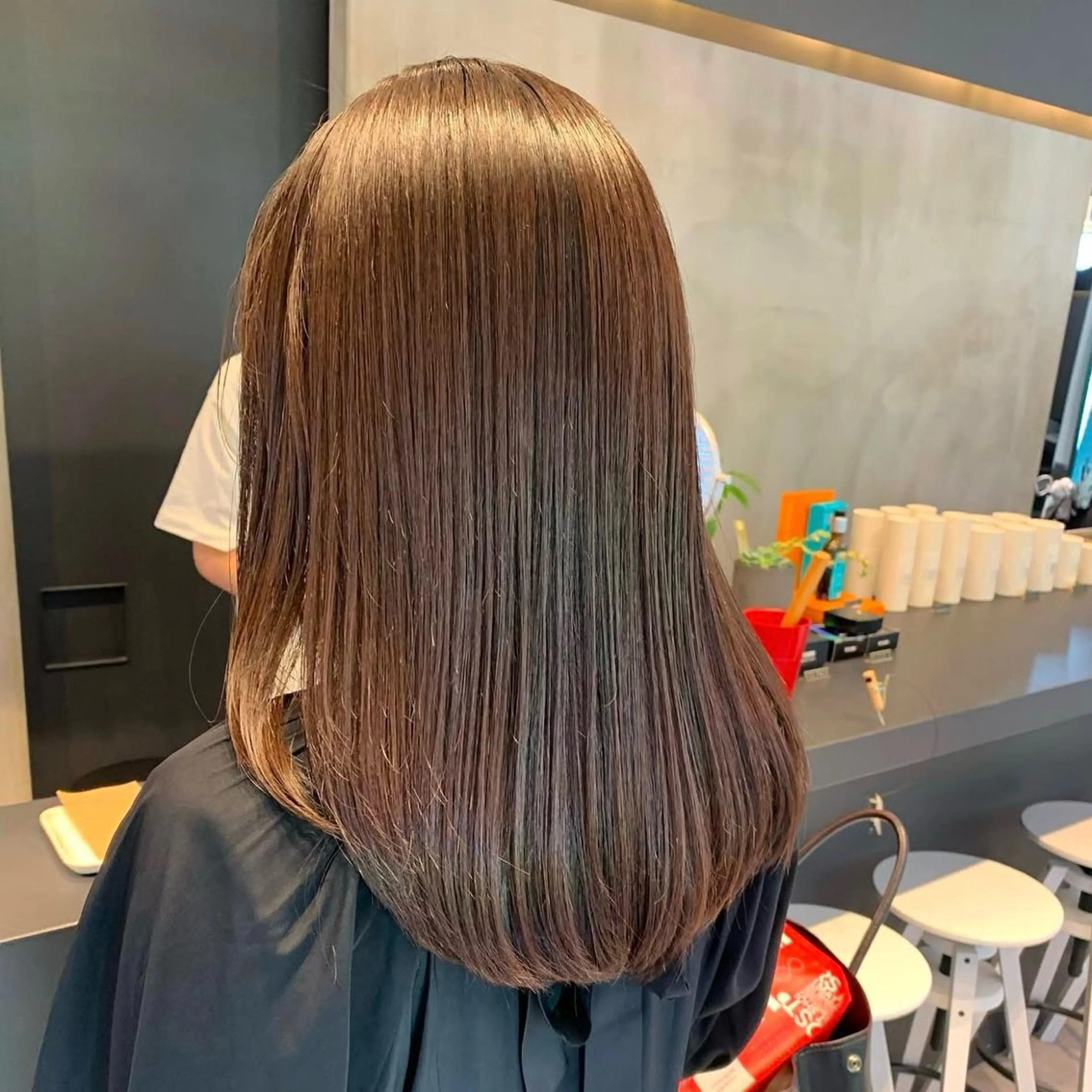 ロング トリートメント ULTOWA🩵 佐取歩のヘアスタイル