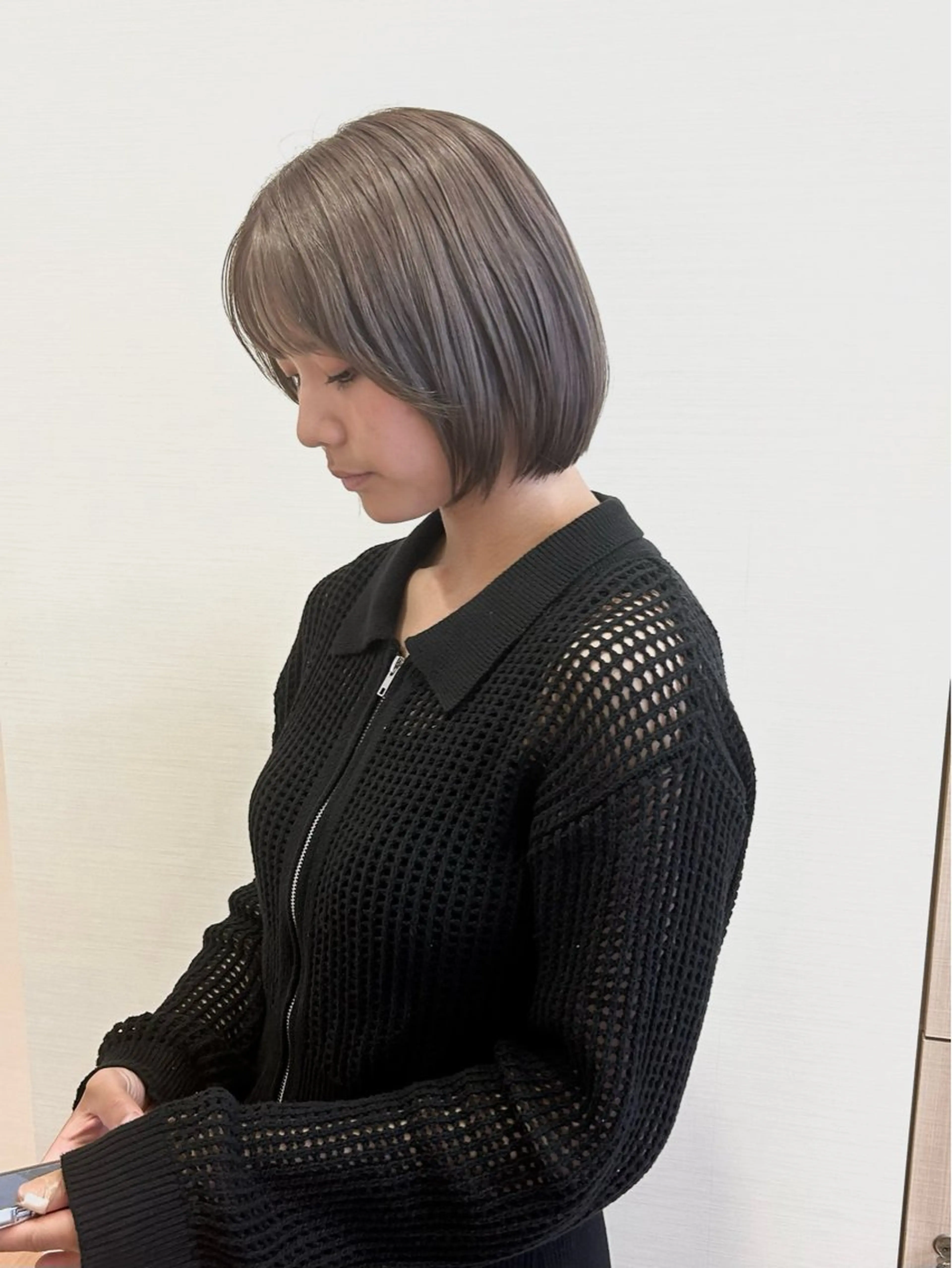ショート カラー ヘアカラー ミ ユのヘアスタイル
