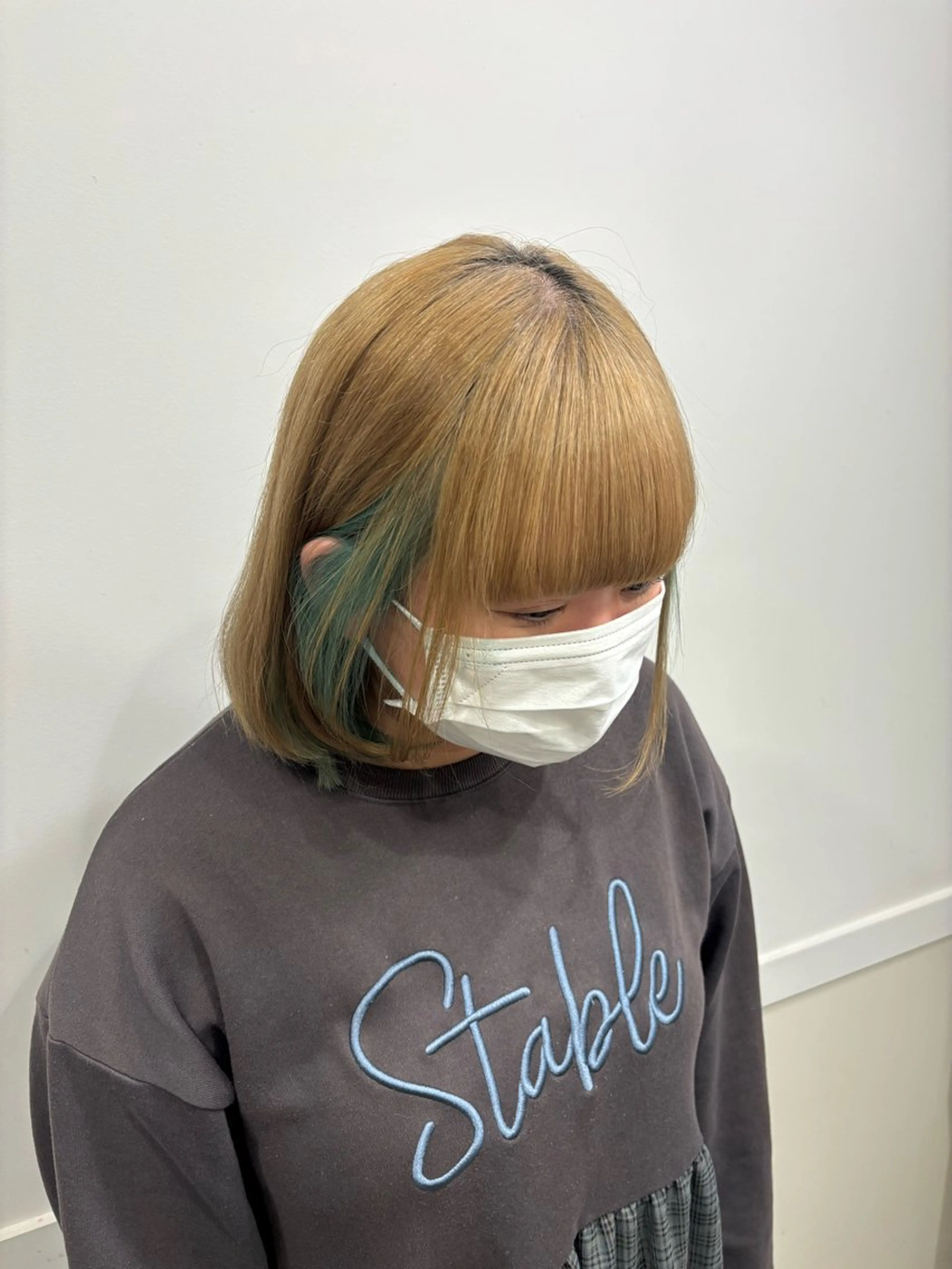 ミディアム カラー カット ヘアカラー トリートメント Go Today シェアサロン 横浜店所属・【ただの天才 🎨】のヘアスタイル