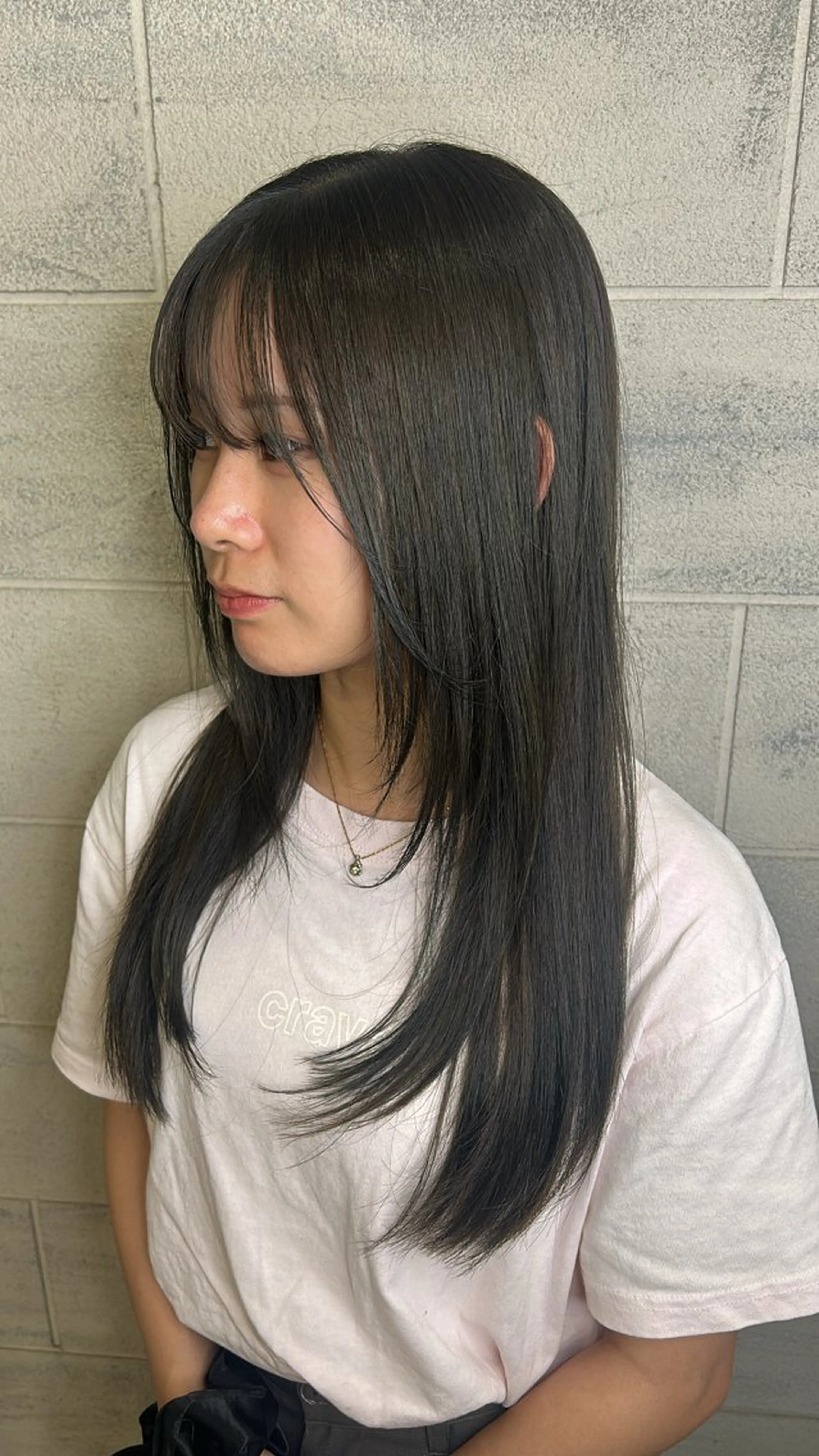 ロング 髪質改善 トリートメント ヘアカラー トリートメント LUAU karin  神戸のヘアスタイル