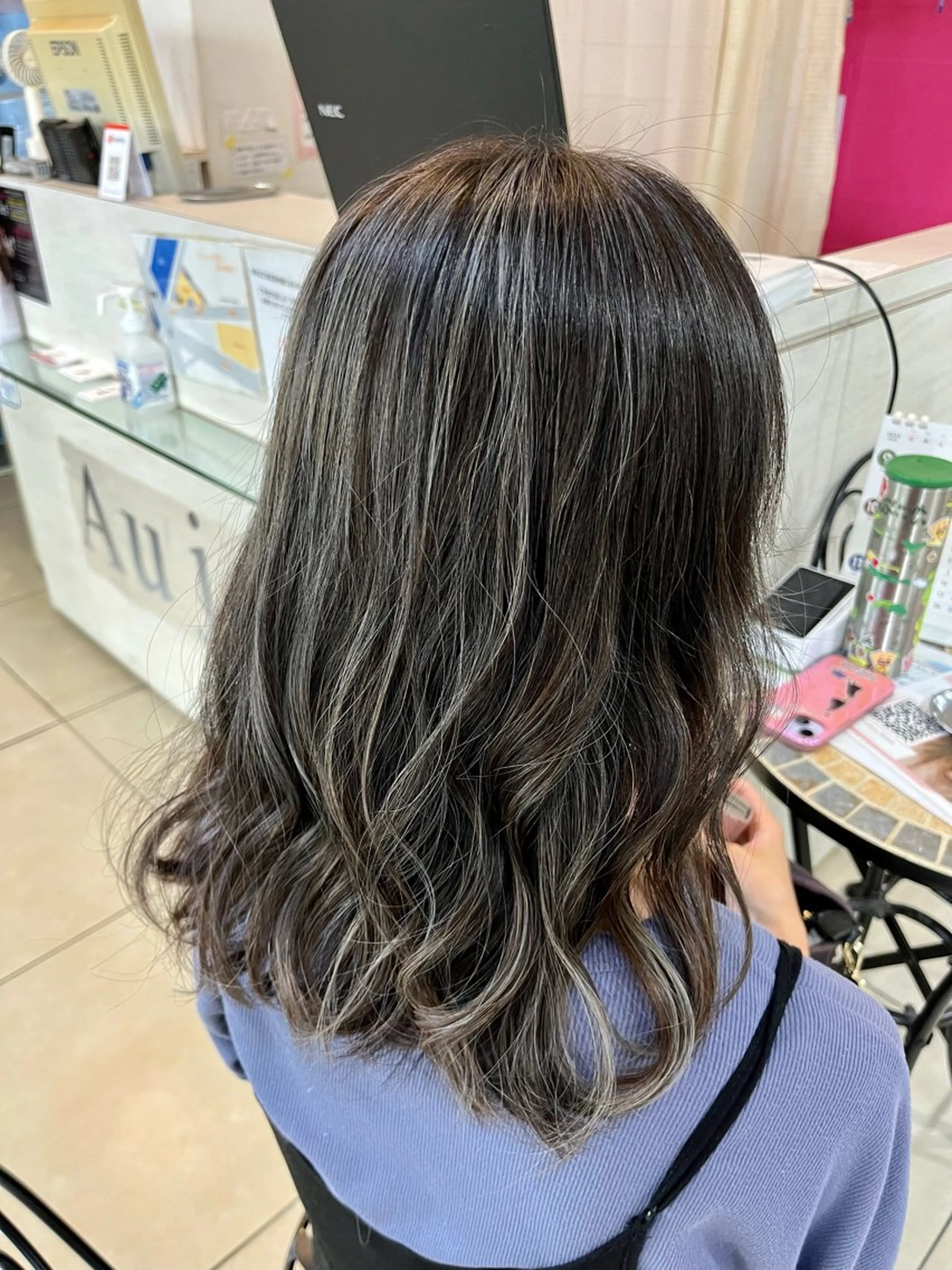 ミディアム カラー 🌻髪質改善カラー 🌻Yunaのヘアスタイル