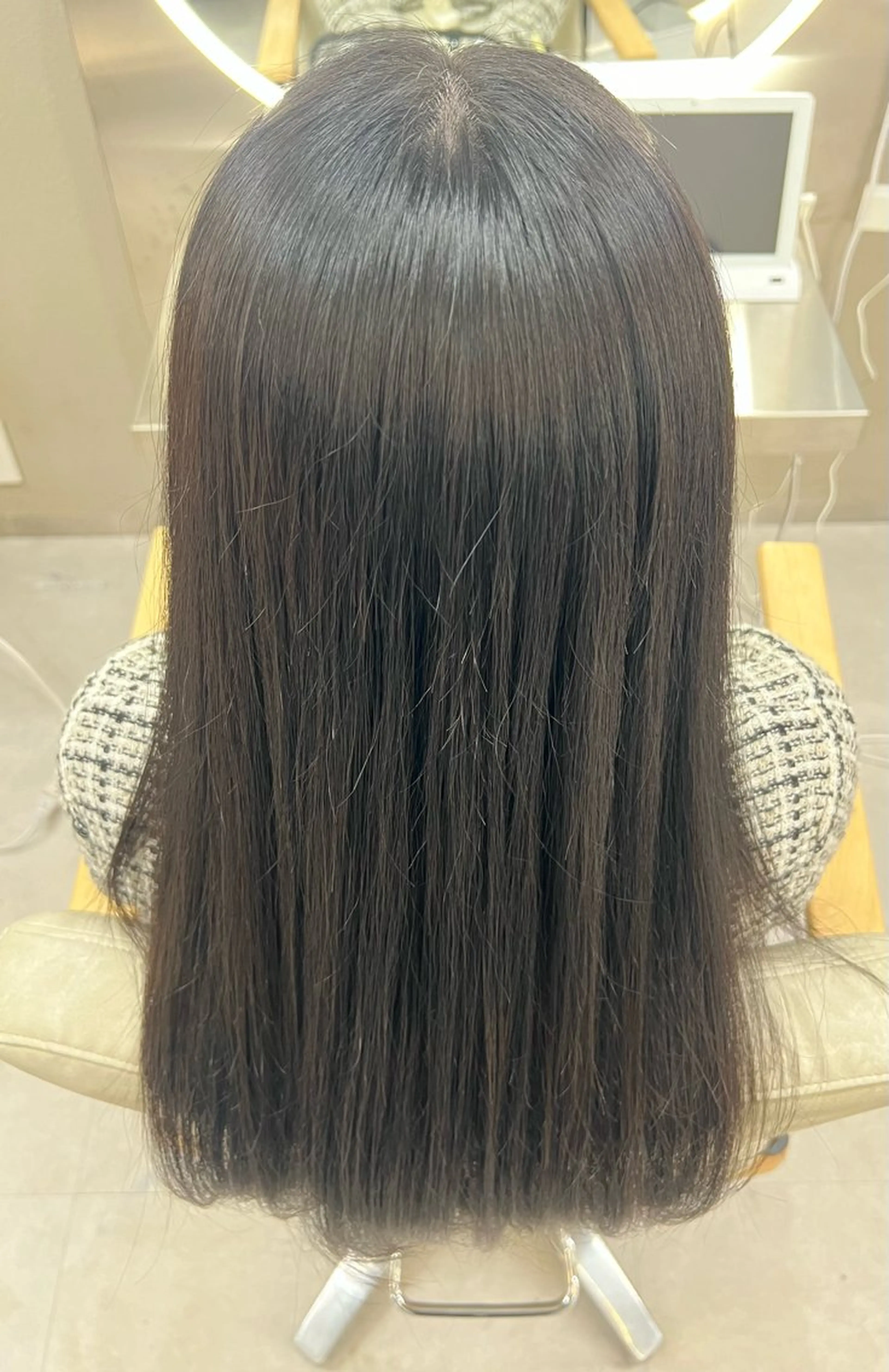 ロング カラー i.+SAPPORO所属・艶ワンカラー♡ ゆうかのヘアスタイル