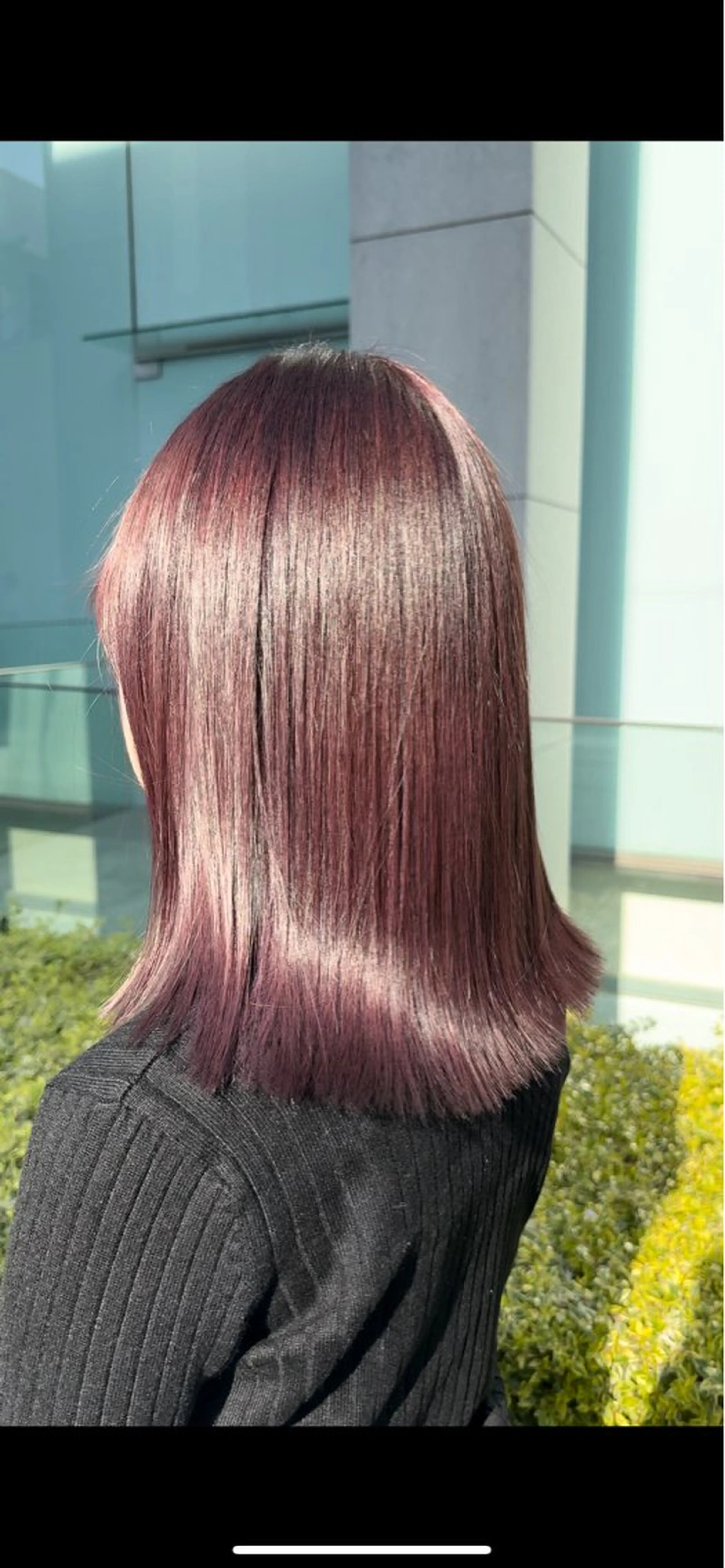 ミディアム 韓国風ヘア レイヤーカット 縮毛矯正 トリートメント カット ヘアカラー 縮毛矯正 人気沸騰中✨ヘア メイク✨フジモリのヘアスタイル