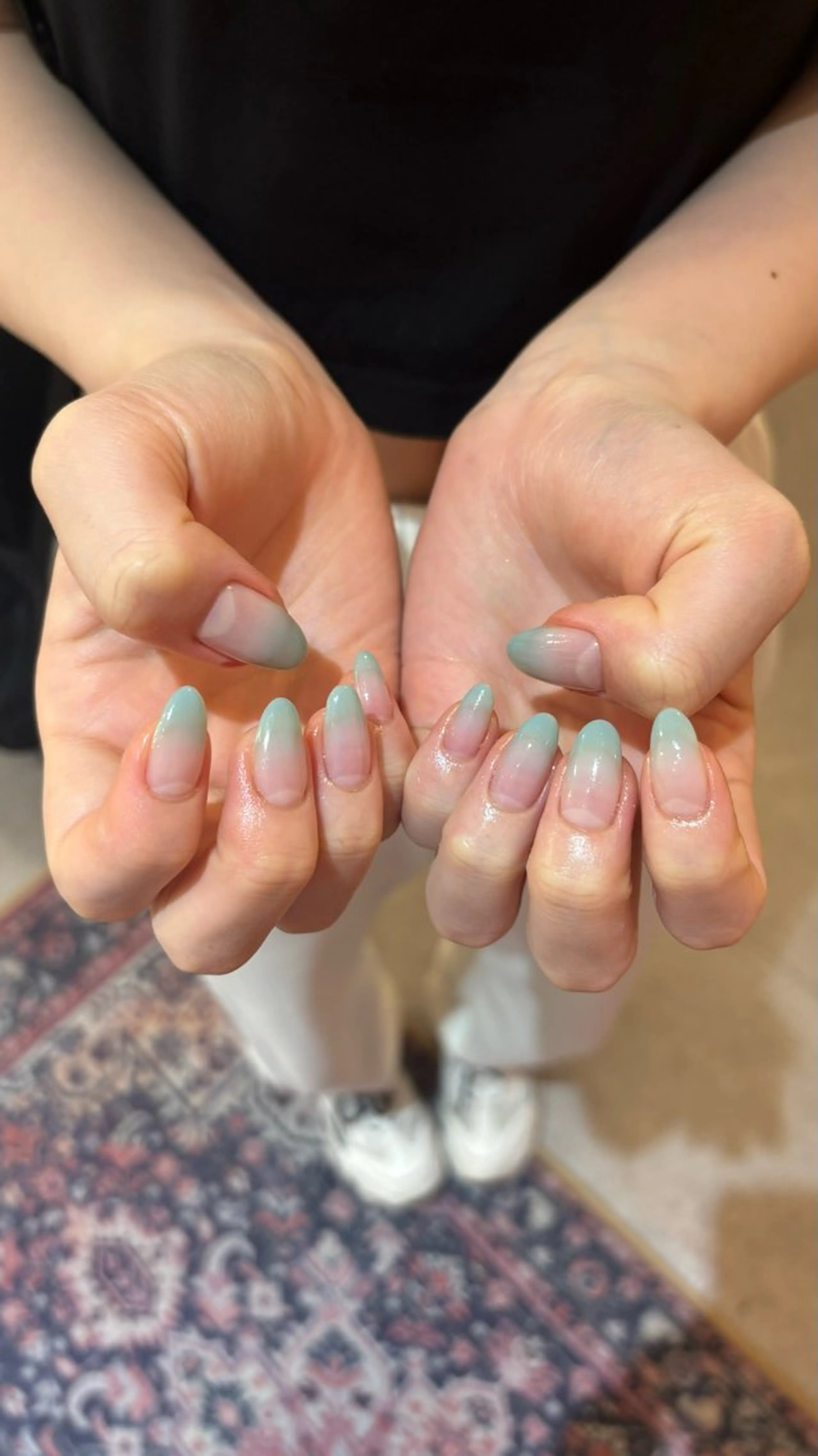 ネイル グラデーション 〖IEN〗Soura (ソウラ/想来)のネイルデザイン