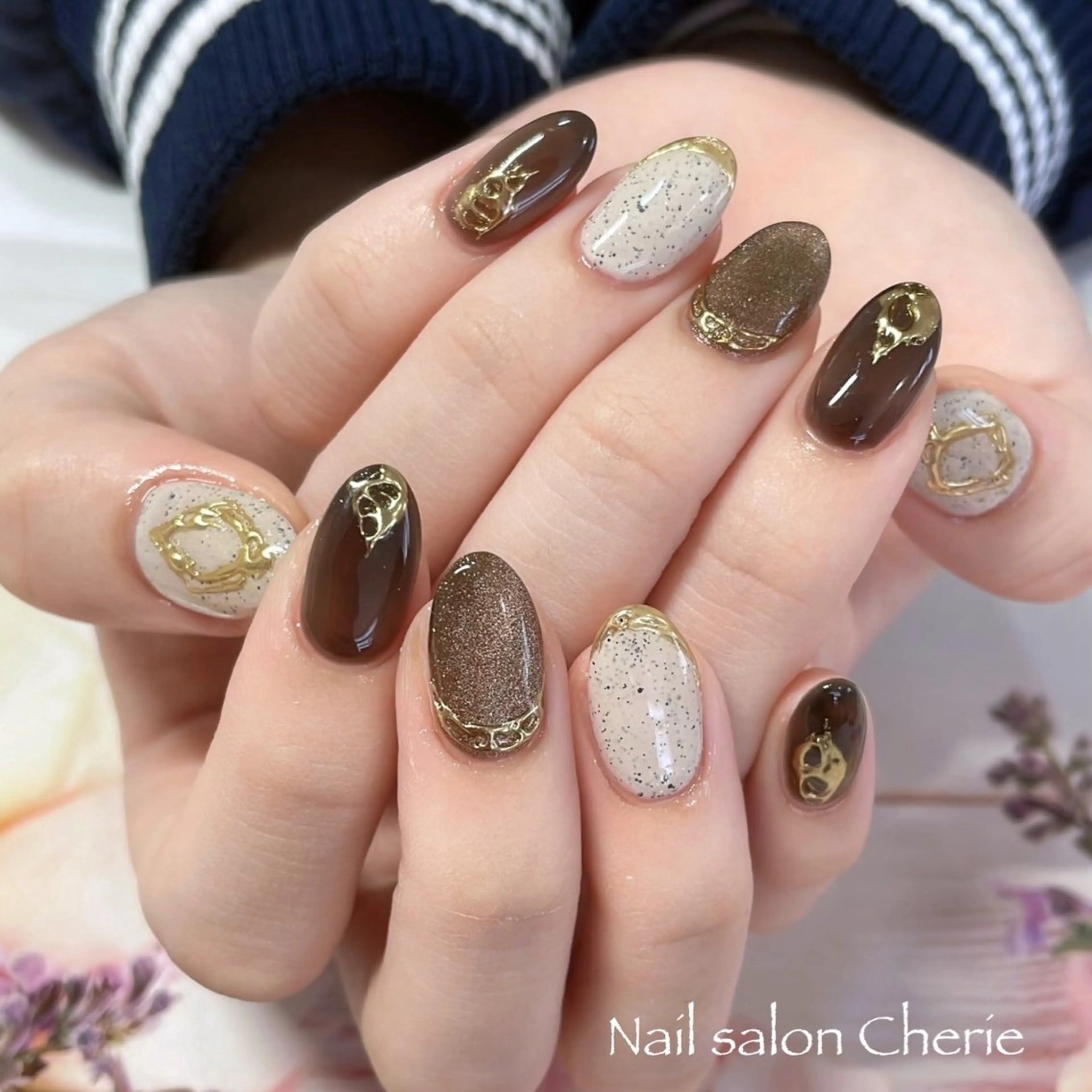 ネイル ハンドネイル nail salon Cherie ネイルサロン シェリー所属・nail salon Cherieのネイルデザイン