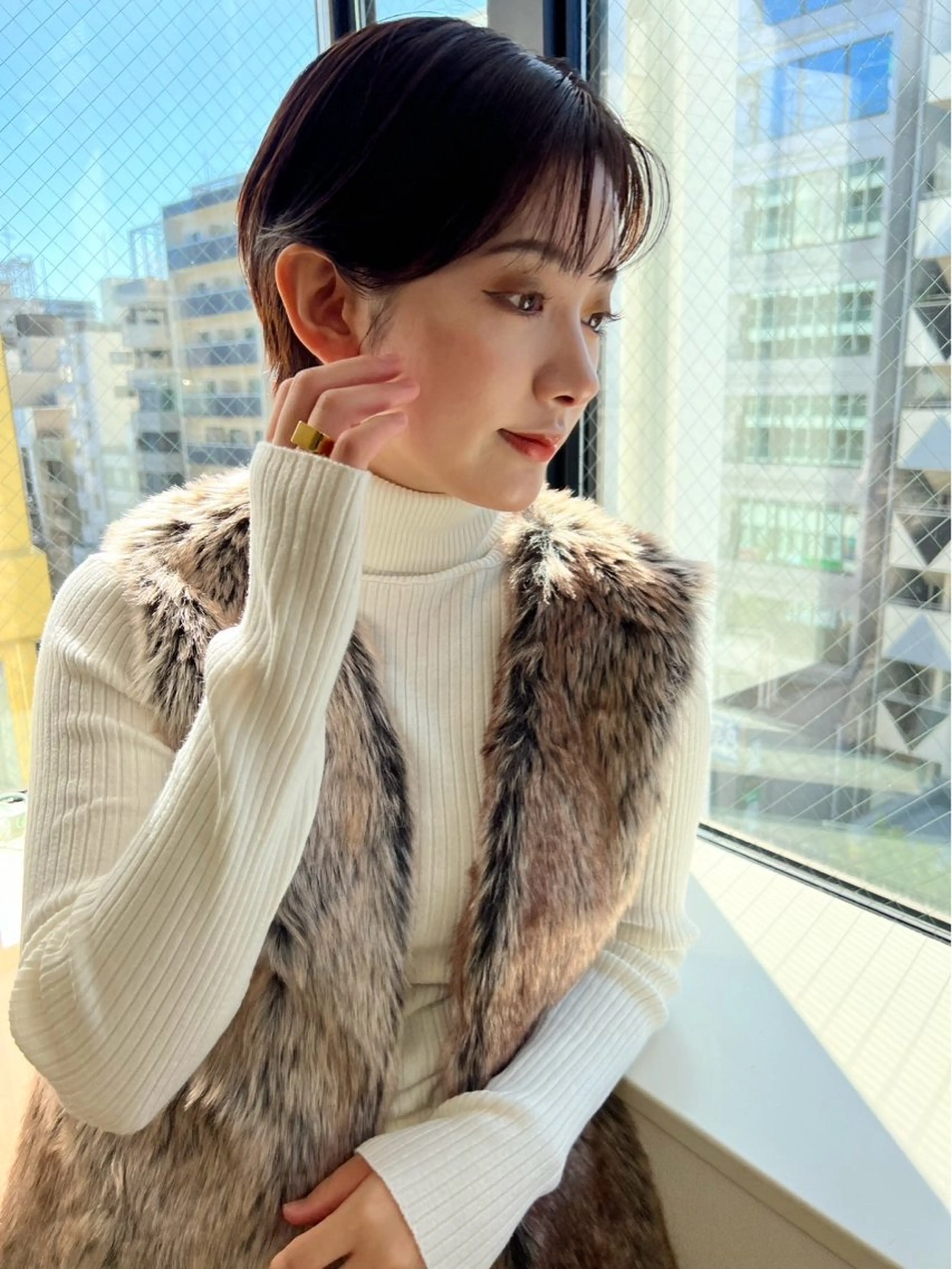 ショート 無料カットモデル 池袋店／古屋のヘアスタイル