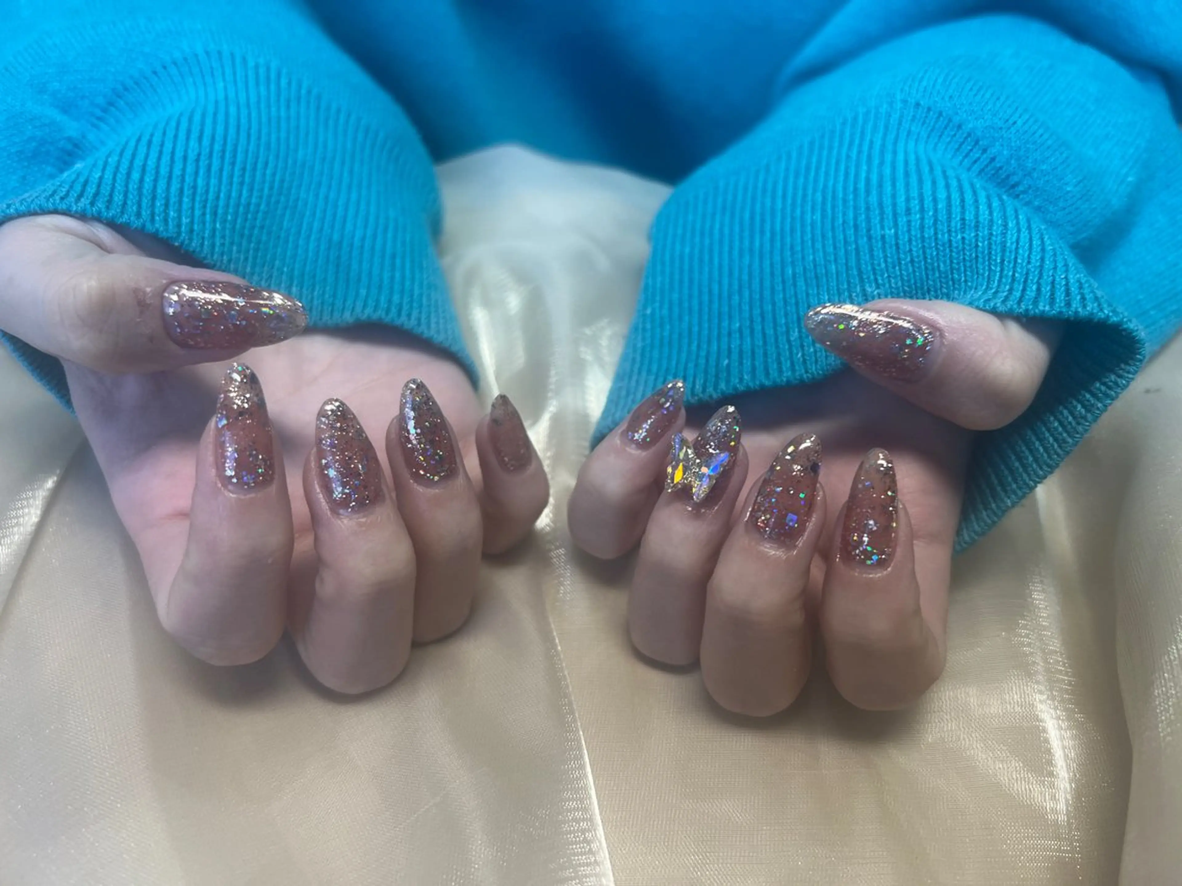 ネイル キラキラネイル L·COCO Nail所属・L♡ COCO nailのネイルデザイン