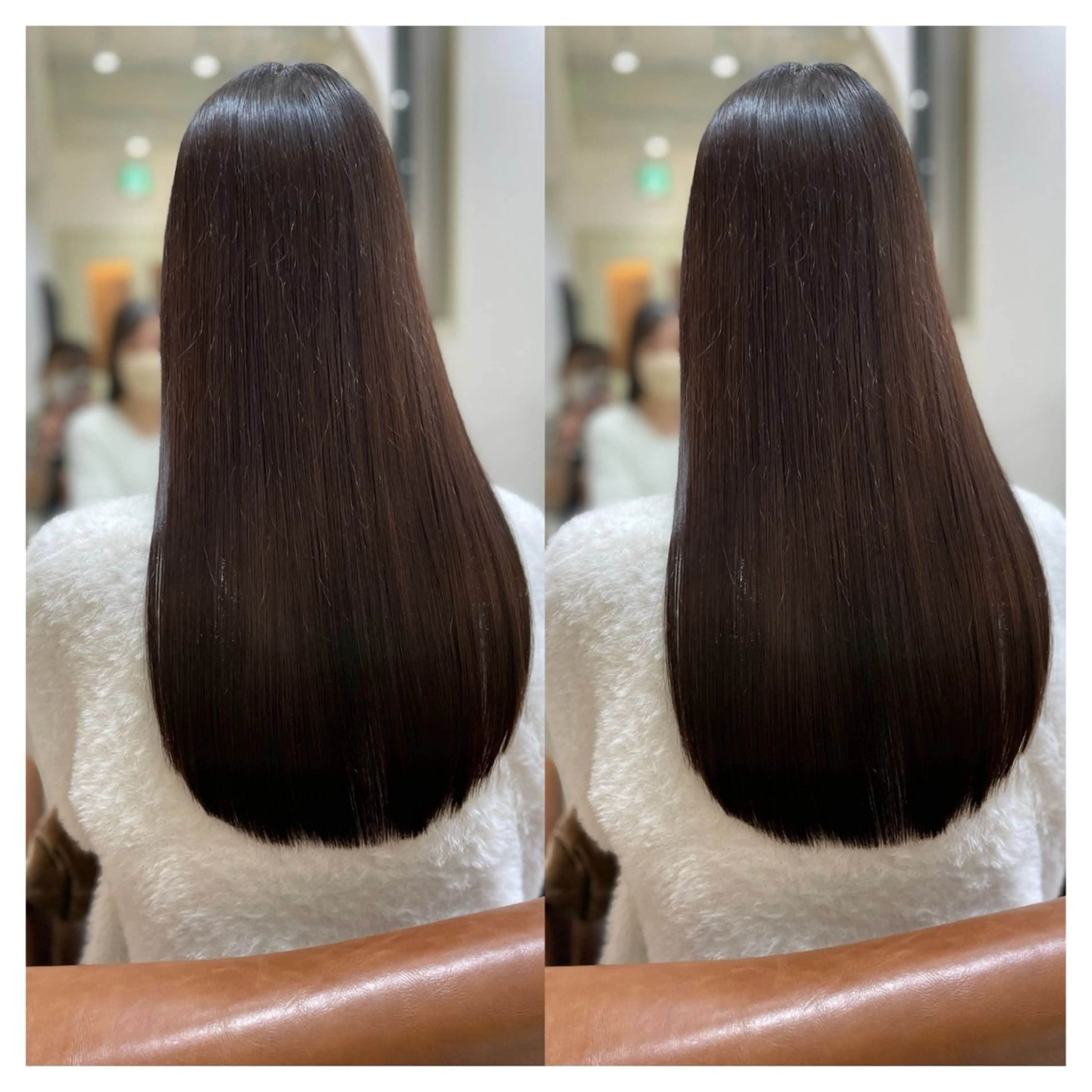 ロング カラー カット ヘアカラー トリートメント 村山 茉衣のヘアスタイル