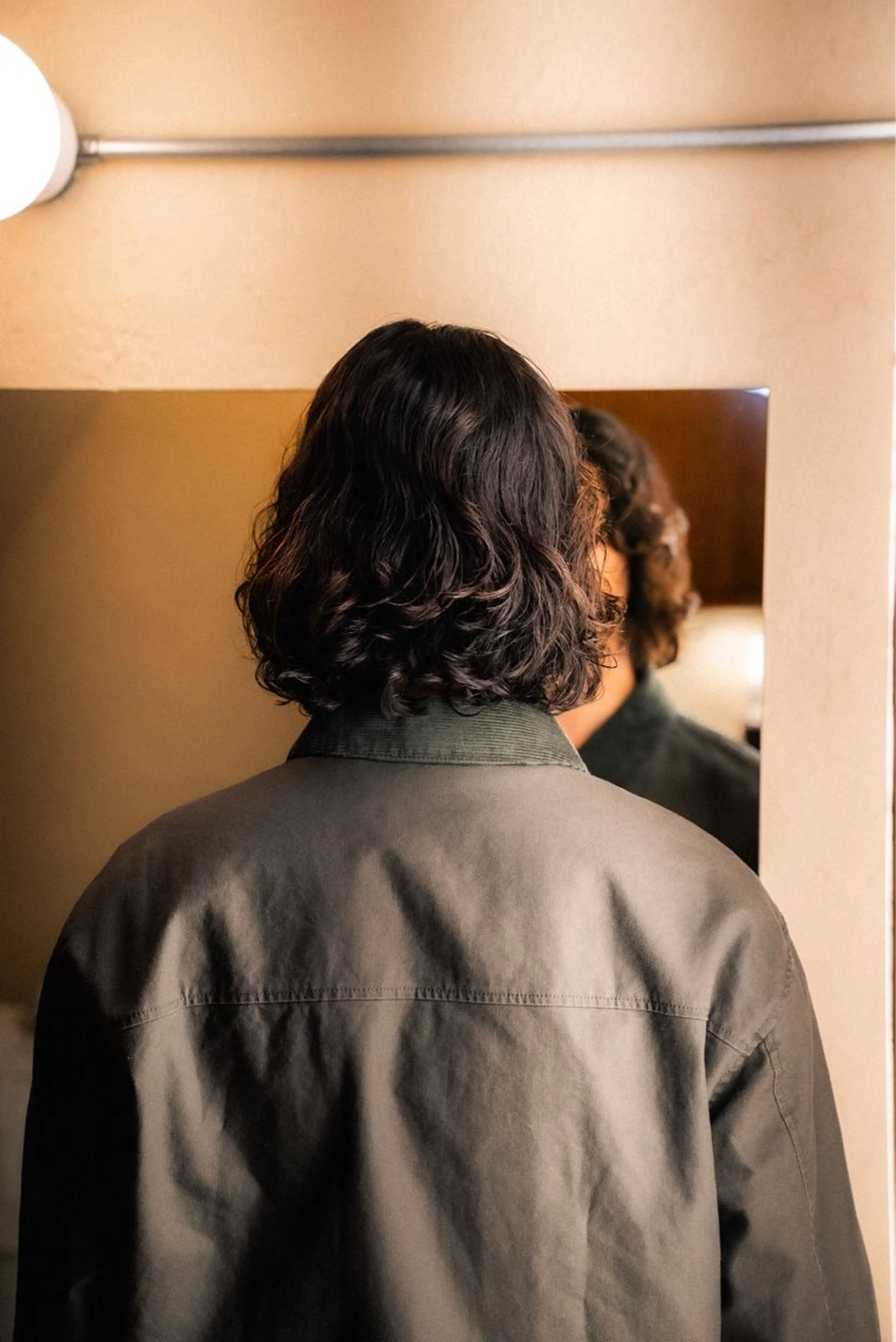 セミロング カラー パーマ メンズ メンズパーマ セミロングパーマ カット パーマ 🔗メンズサロン🔗 Kieのヘアスタイル