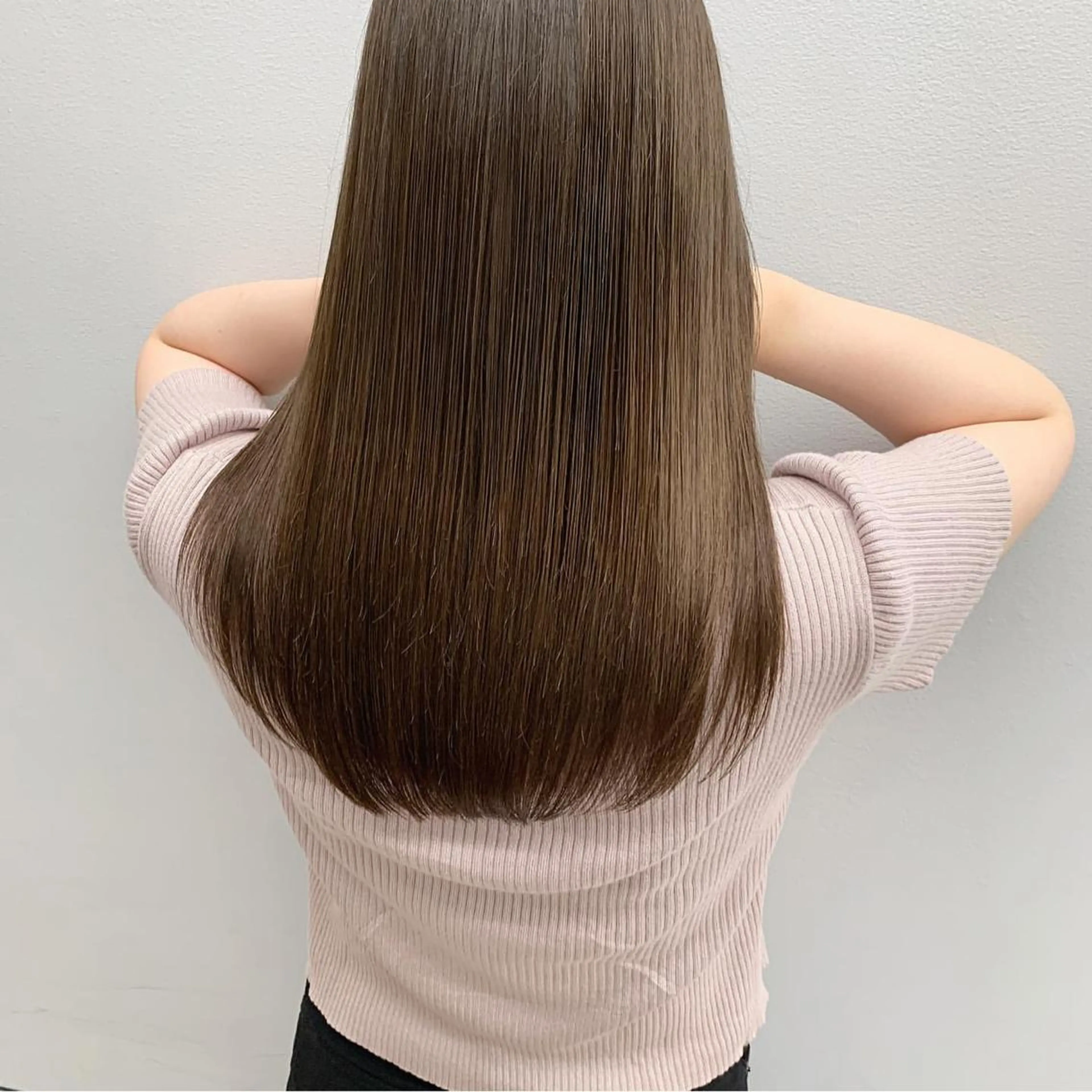 ロング カラー ヘアアレンジ ハイライトカラー オリーブカラー ハイライト 髪質改善 小顔カット 指名支持率NO.1 スタイリストのヘアスタイル