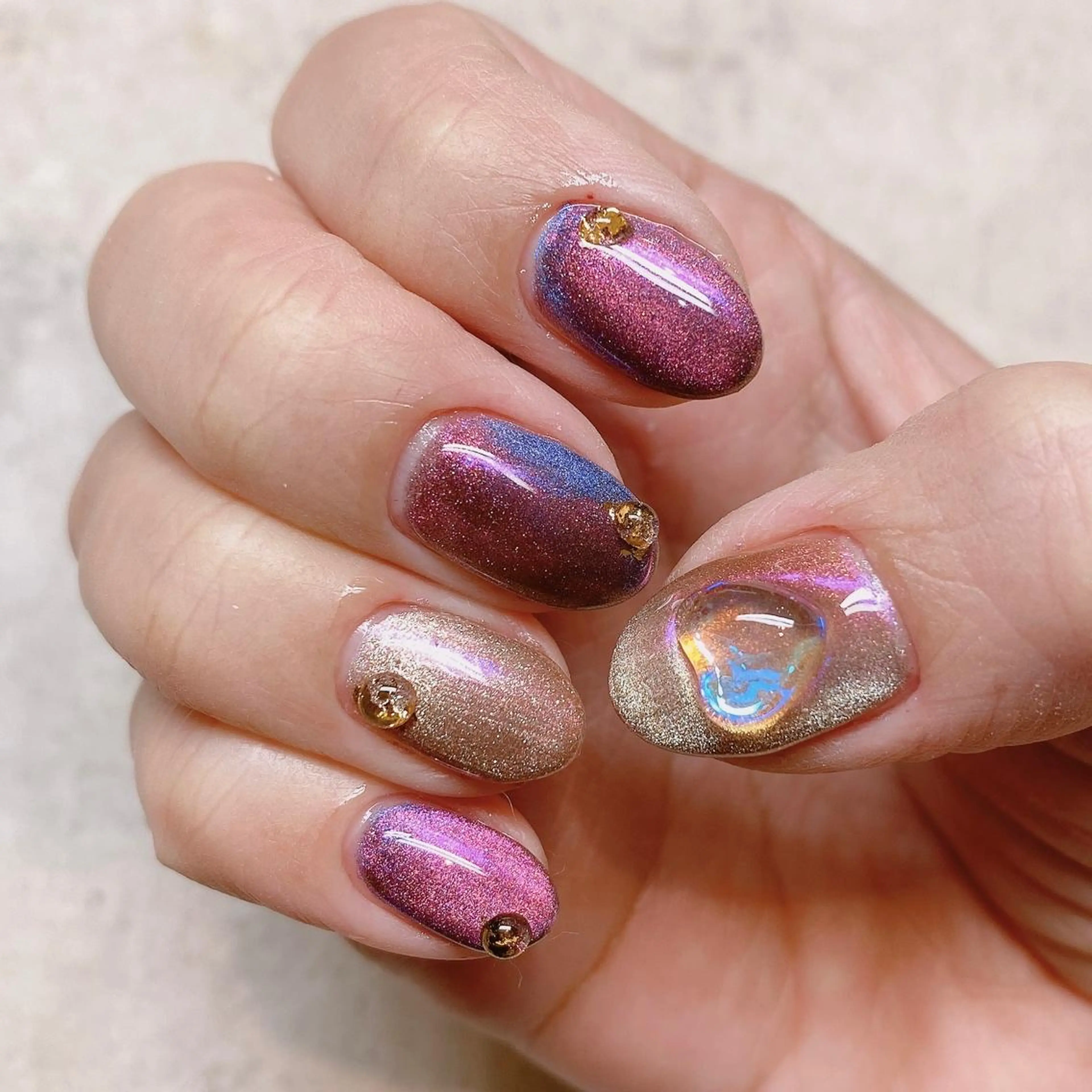 ネイル among アマン所属・lecoa_ kana／amongのネイルデザイン