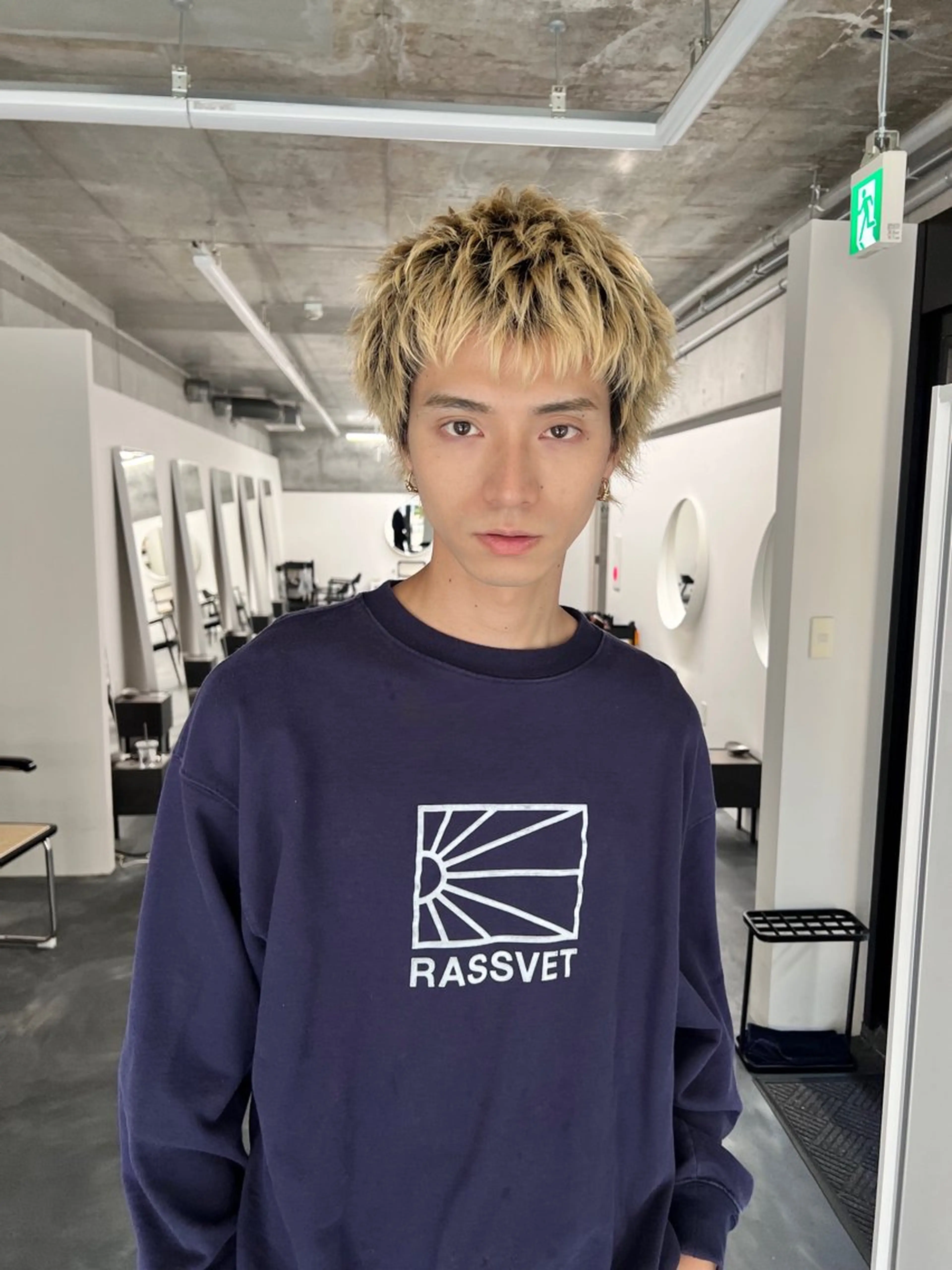 カラー メンズ ヘアカラー トリートメント お洒落メンズ カット/KAMEのヘアスタイル