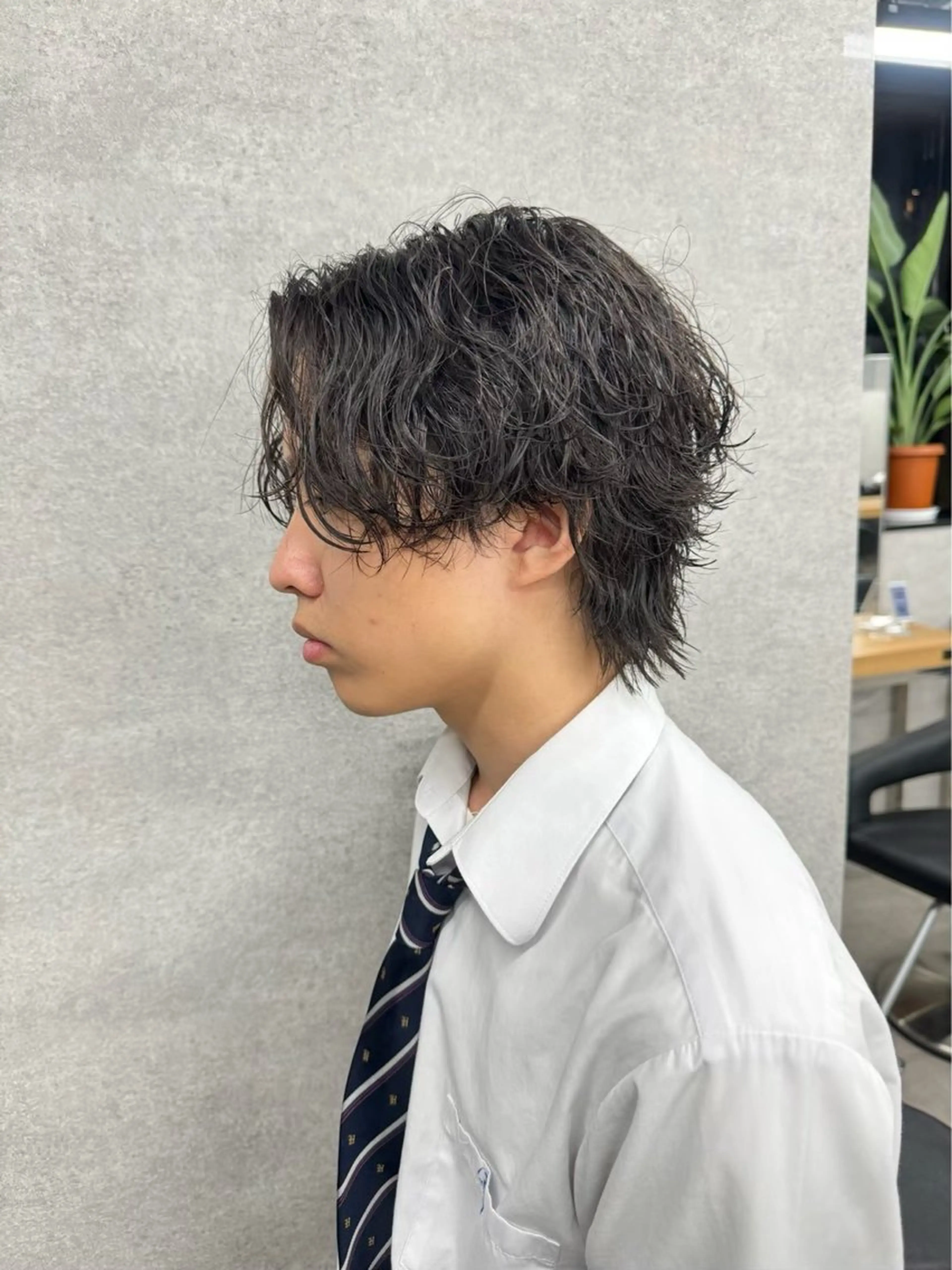 ショート パーマ メンズ メンズパーマ ⚡️メンズ特化⚡️ RYUKIのヘアスタイル
