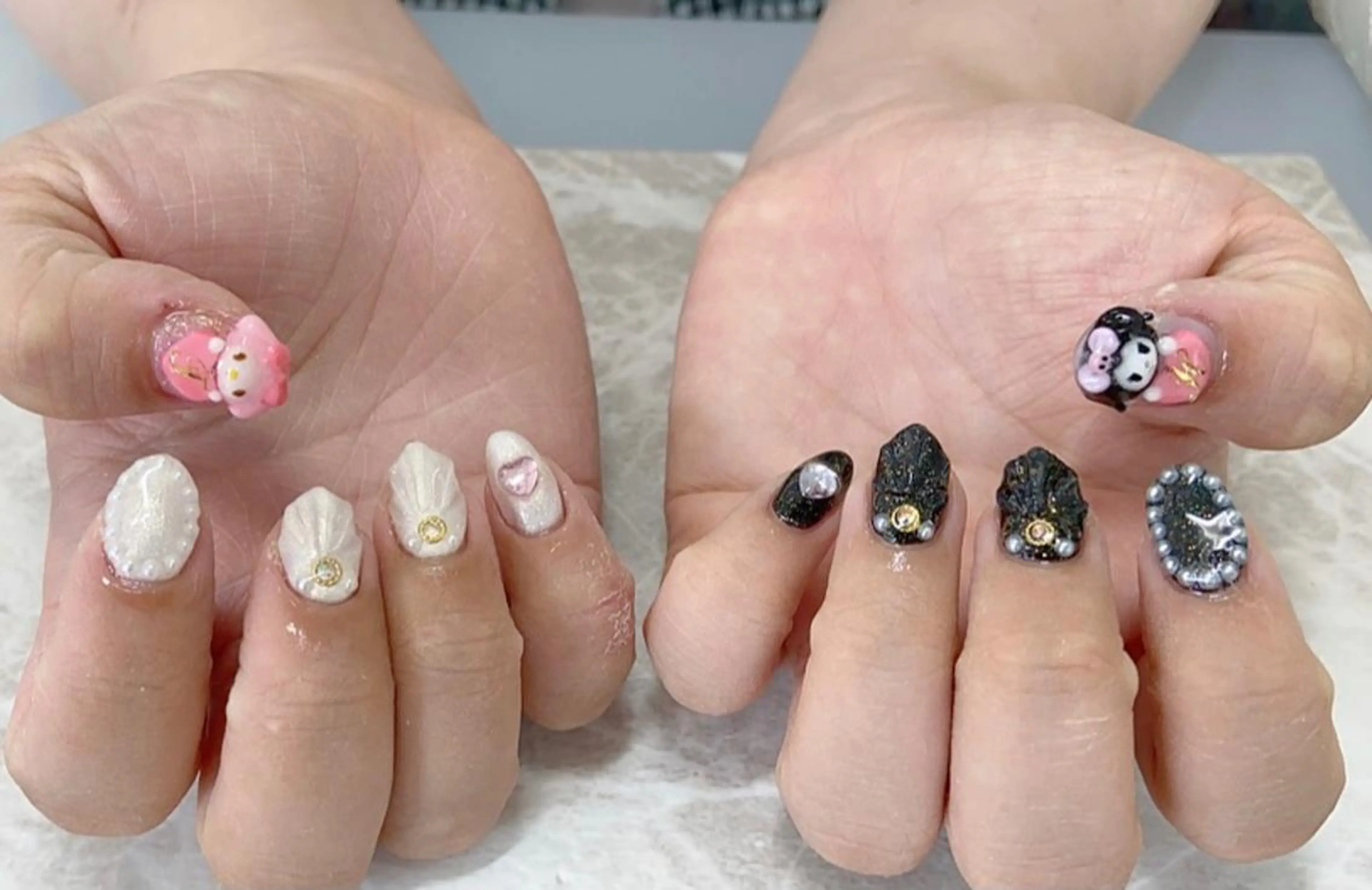 ネイル アートネイル 🧸熊谷 かほ🧸のネイルデザイン