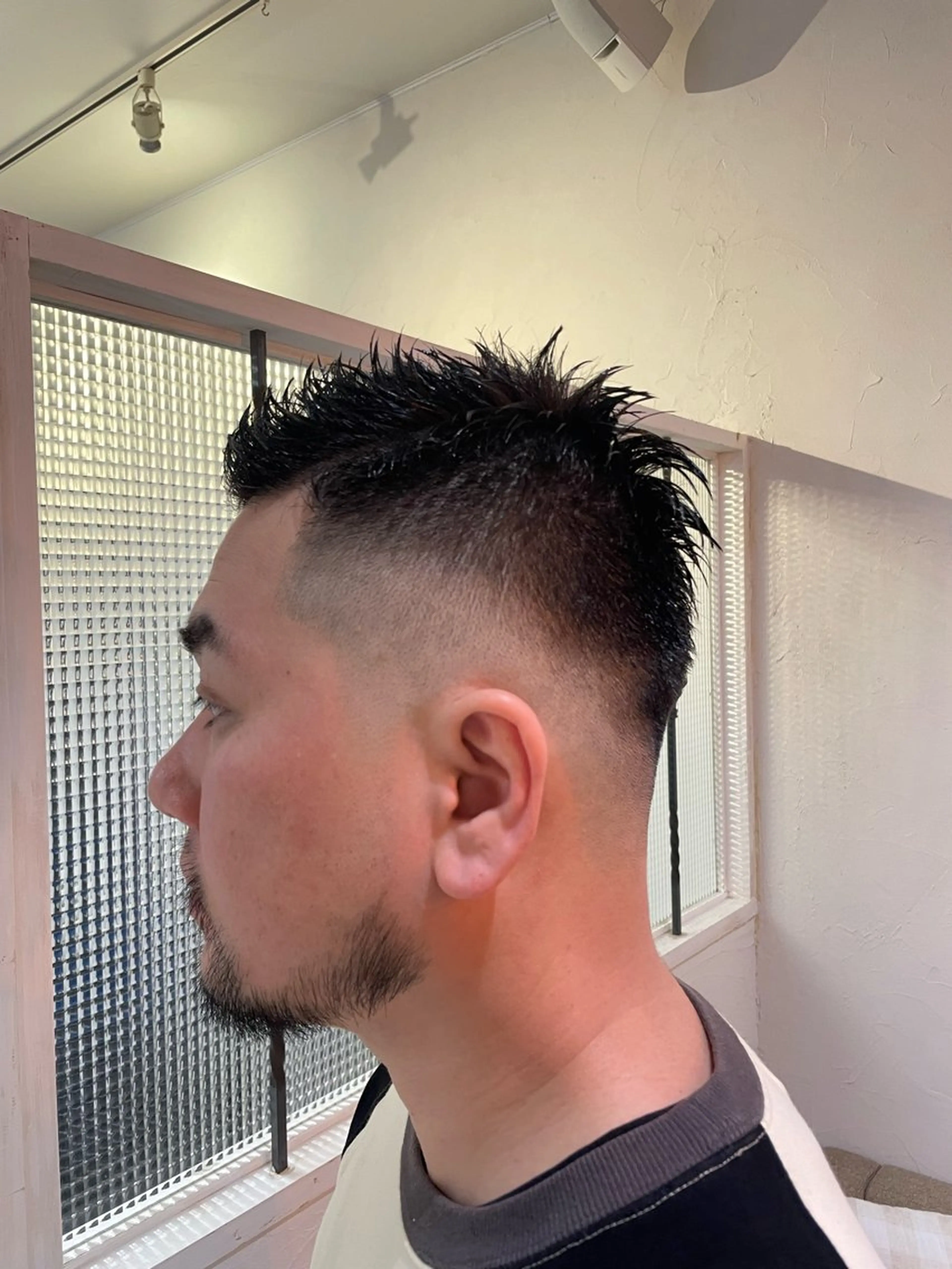 メンズ フェードカット スキンフェード Men's hair salon First 中百舌鳥店所属・First なかもず 店 YUKIのヘアスタイル