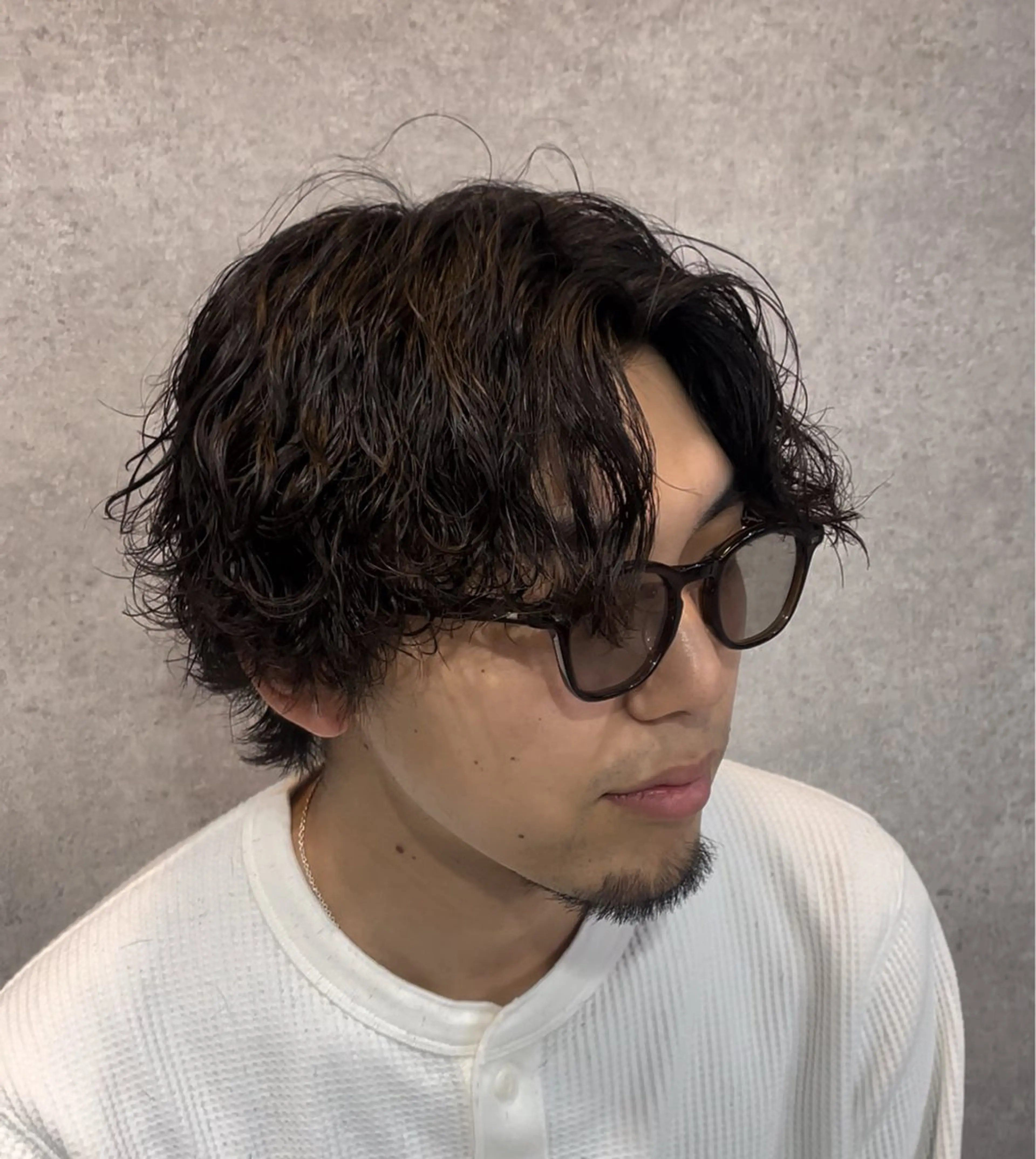 パーマ メンズ カット パーマ 🌟あゆ🌟 女子ウケスタイルのヘアスタイル