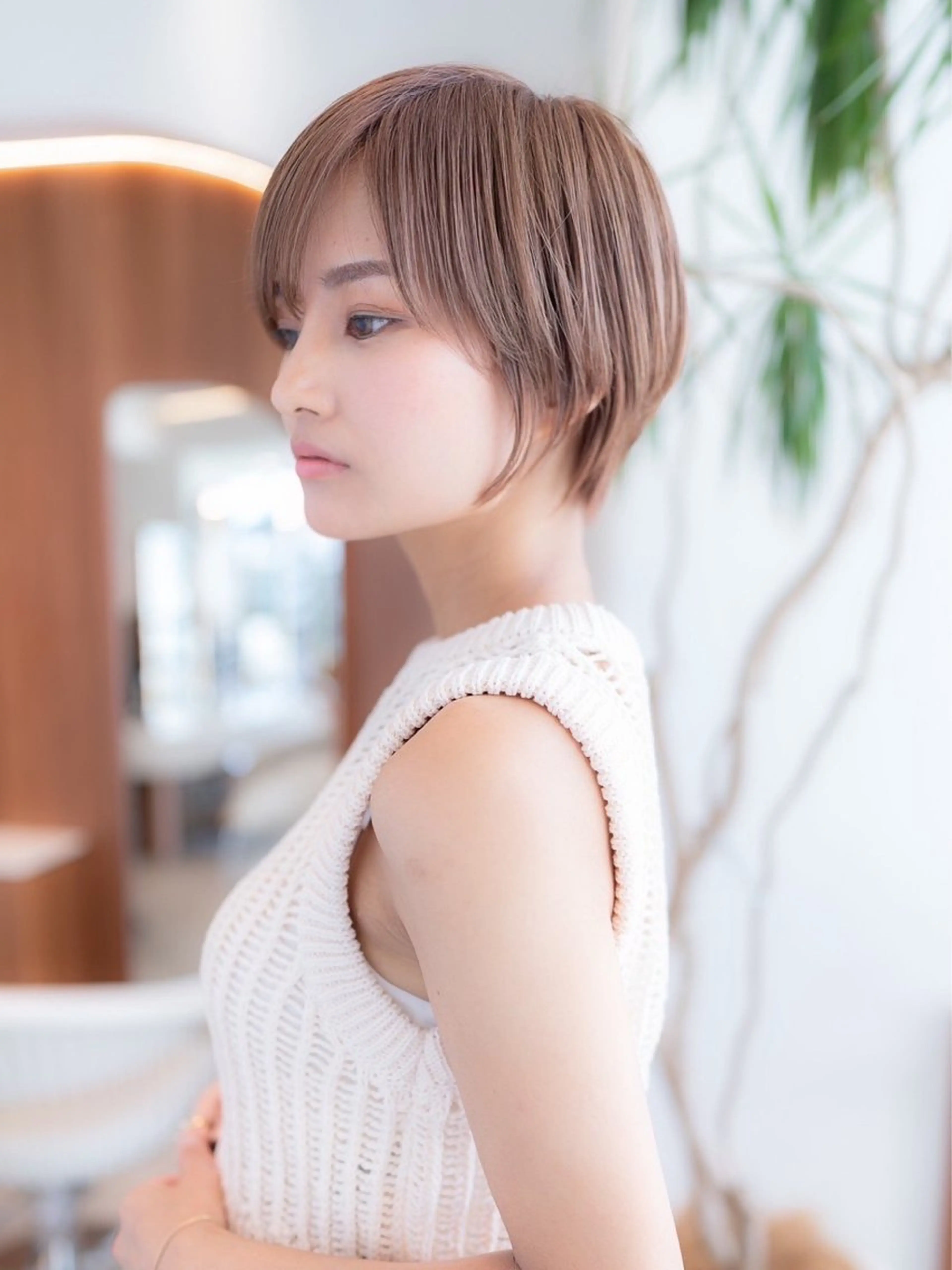 ショート メンズヘア/渋谷 /シースルーマッシュのヘアスタイル