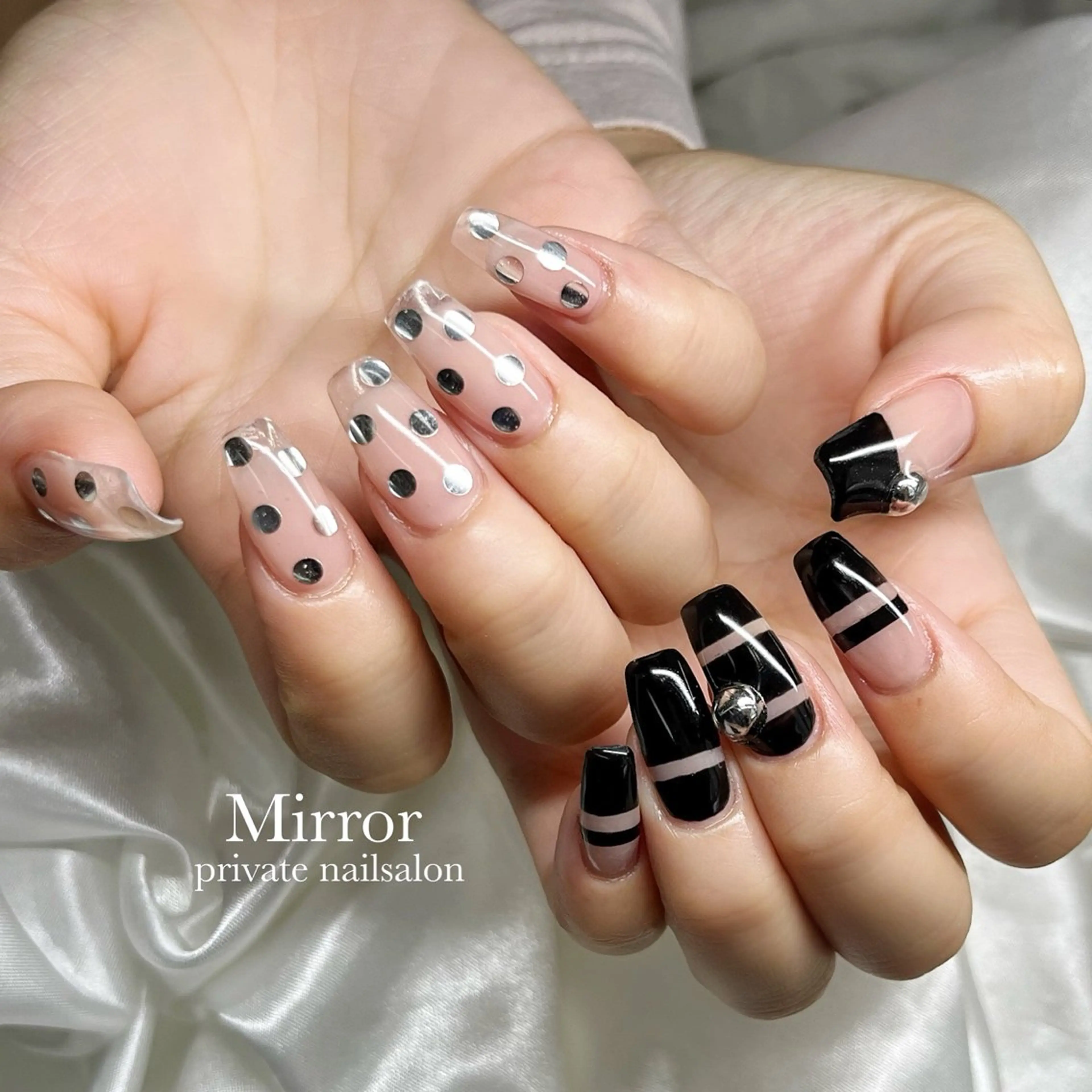 ネイル ハンドネイル nailsalon Mirrorのネイルデザイン