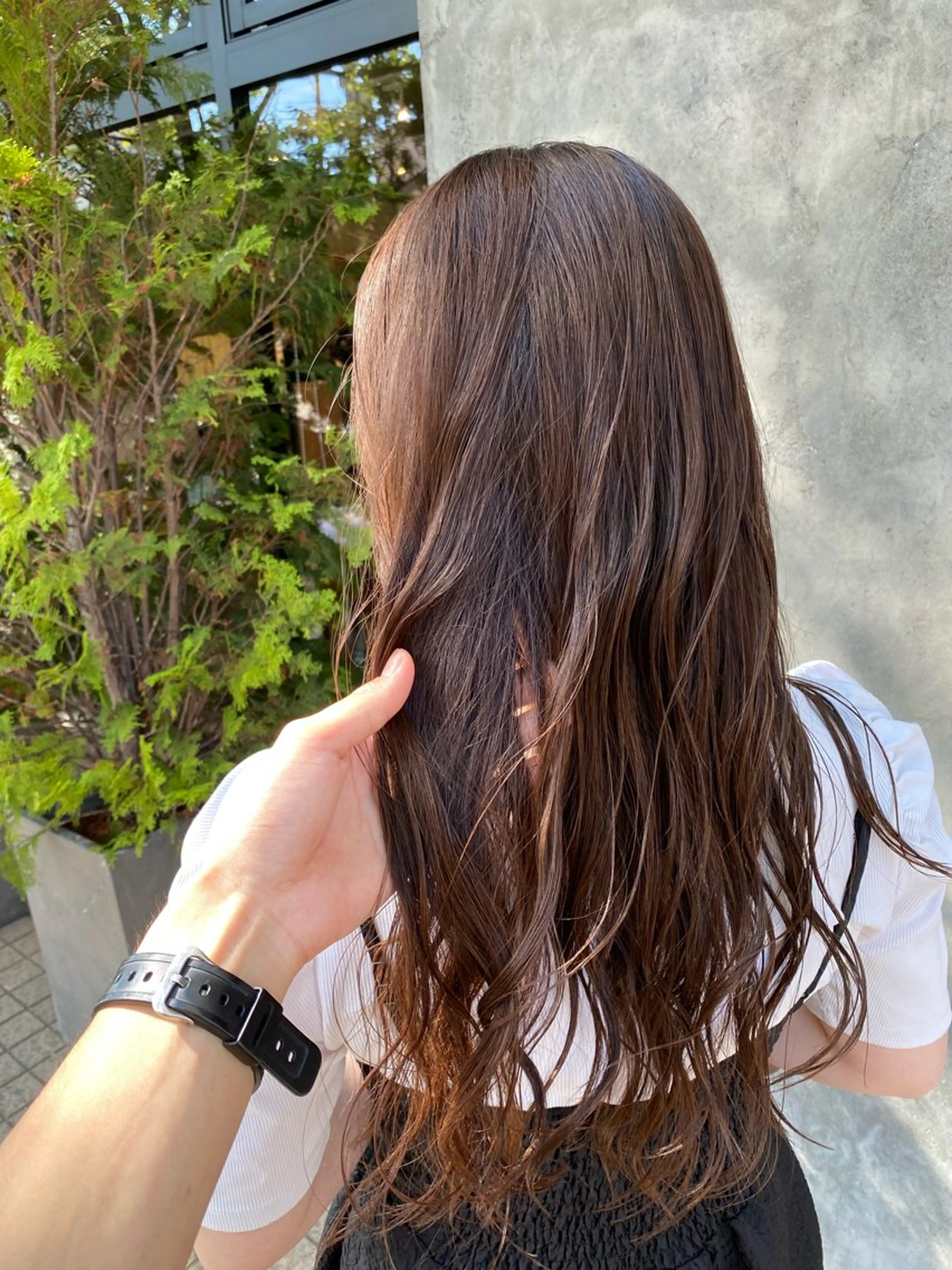 ロング カラー 透明感カラー🌿 ｛door｝髙橋輝のヘアスタイル