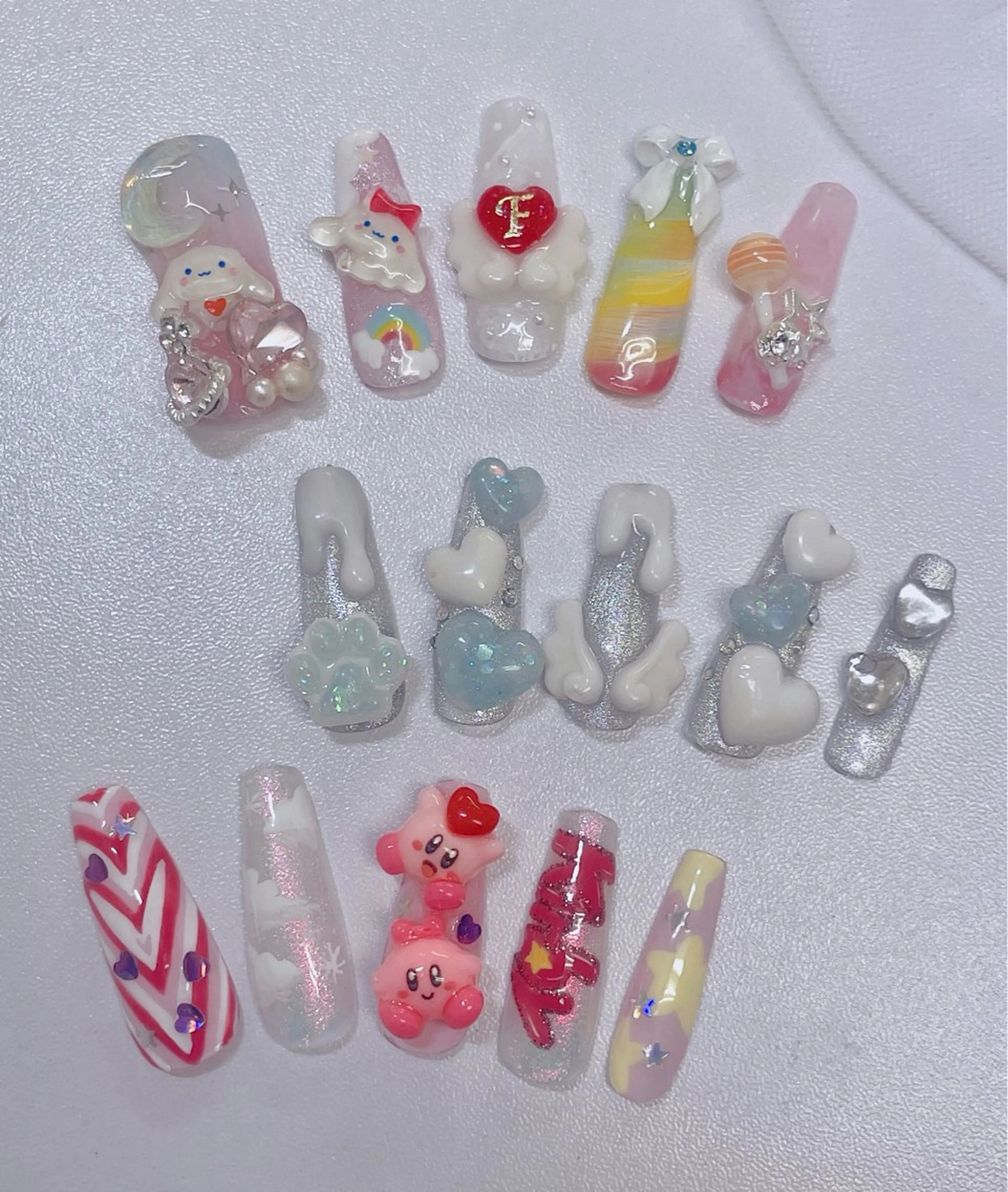 ネイル ロングネイル スカルプネイル ハンドネイル 松森 千夏のネイルデザイン