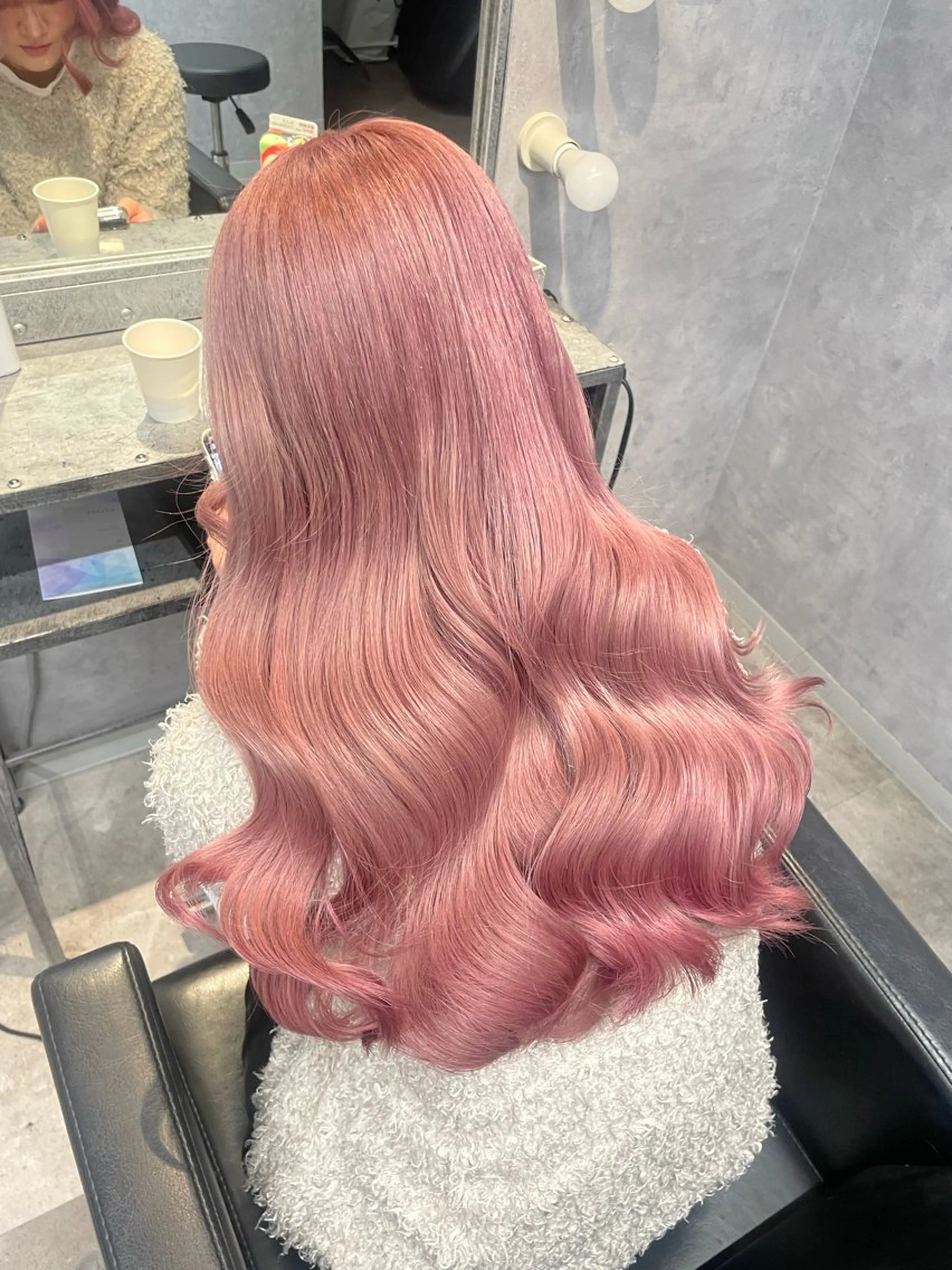 ロング ヘアカラー mimiiy fukaのヘアスタイル