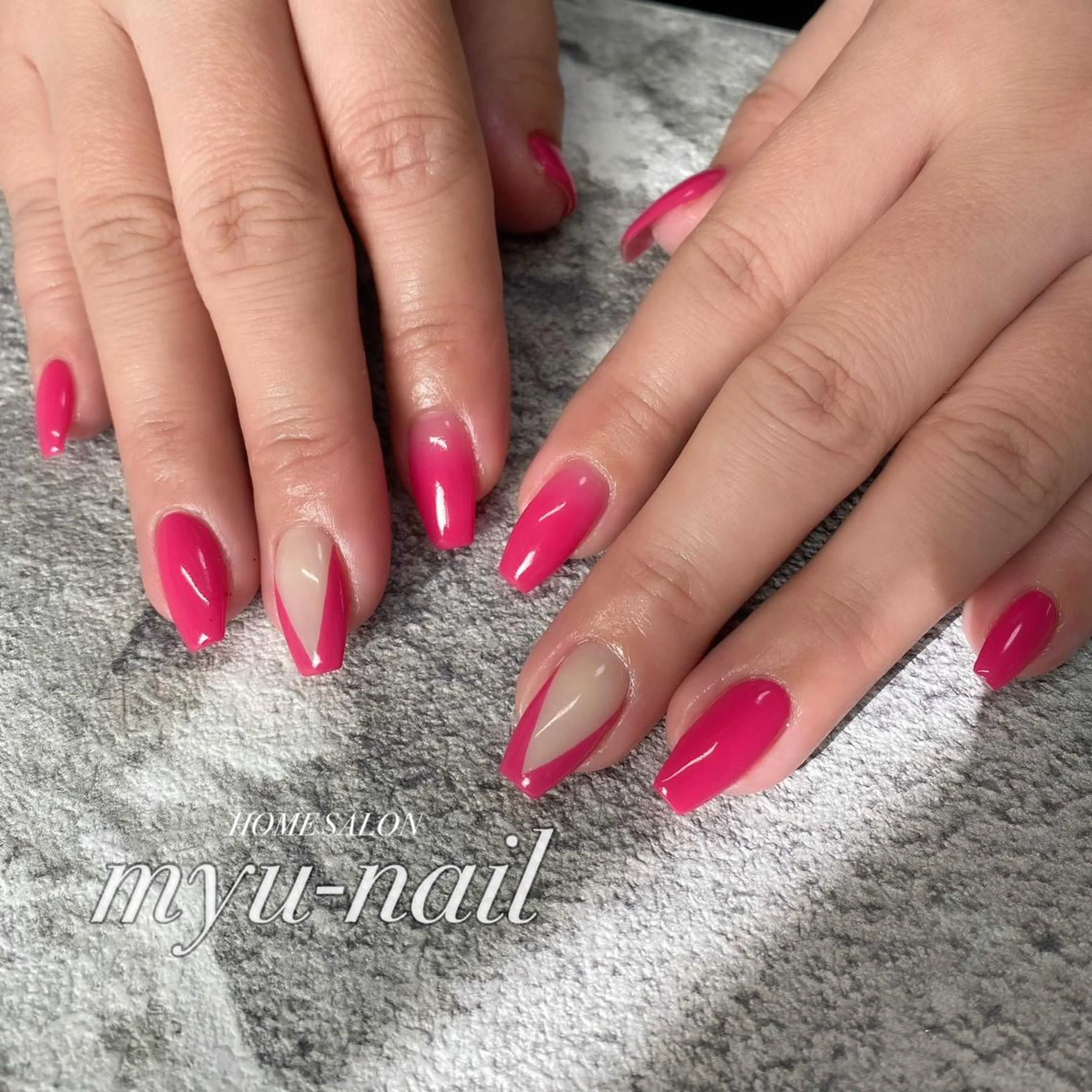 ネイル ホームサロン myu-nailのネイルデザイン