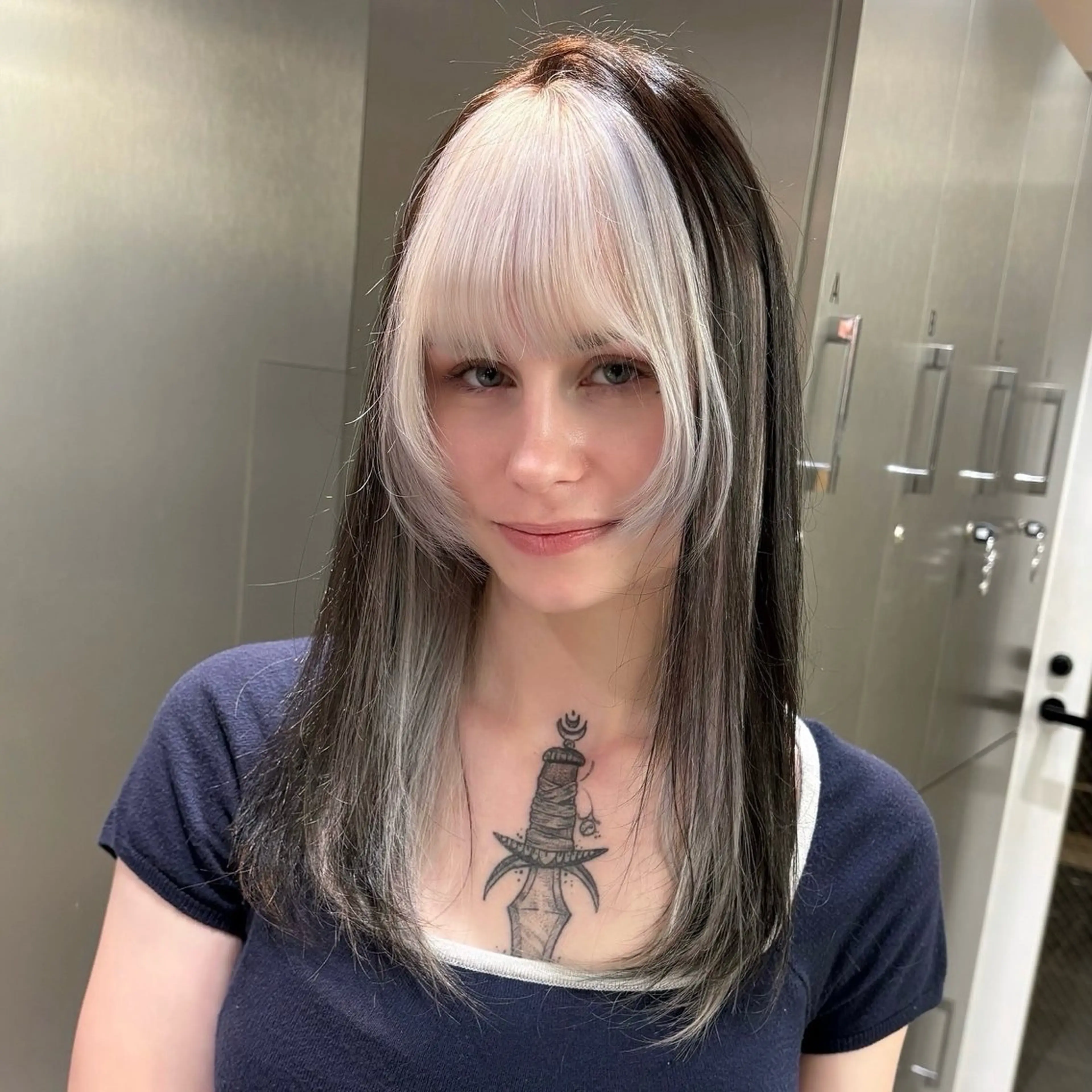 セミロング 🤍Suzuka🤍 ハイトーン/ブリーチのヘアスタイル