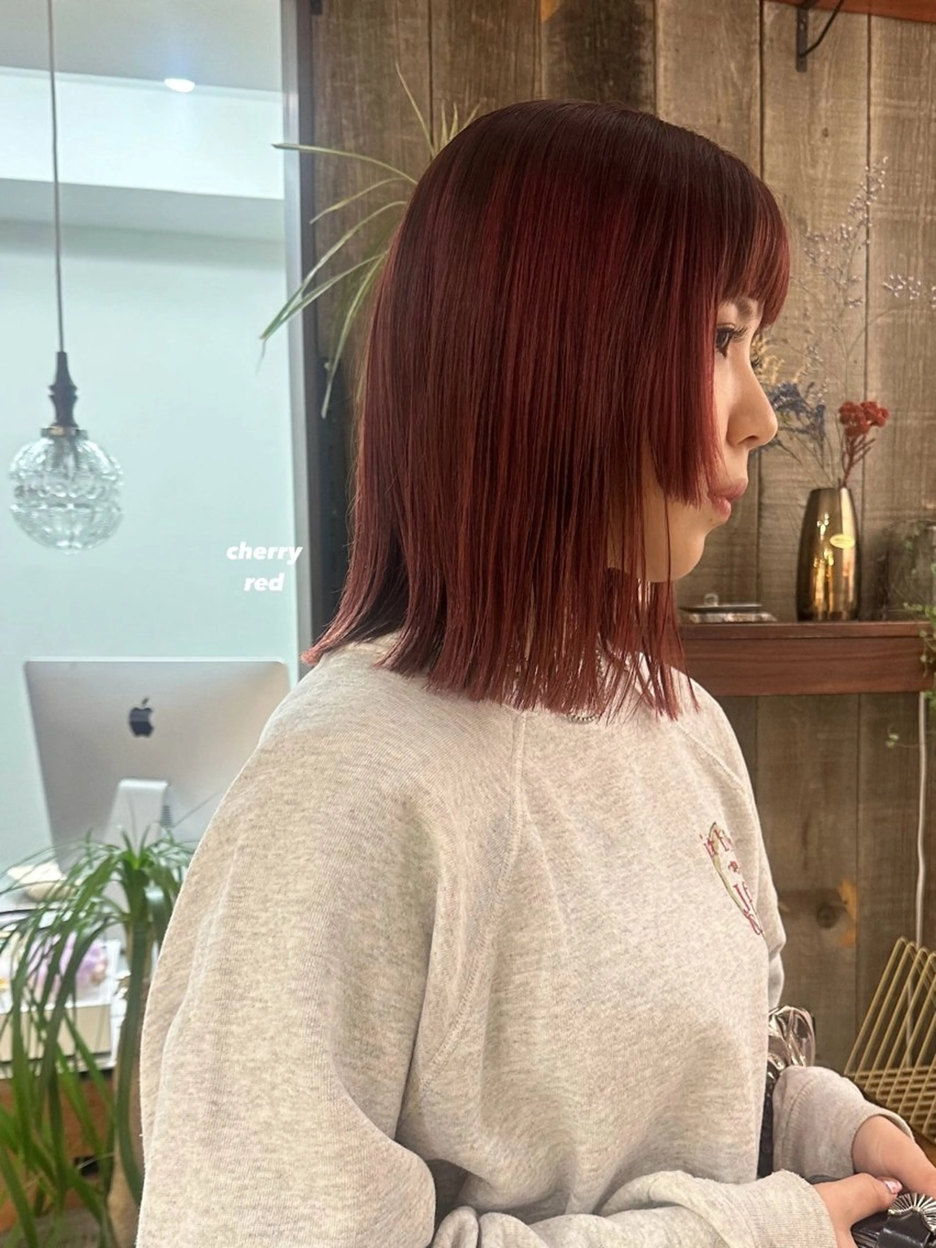 ミディアム カラー カット ヘアカラー トリートメント 暖色/レイヤーカット 🌙オノユリカのヘアスタイル