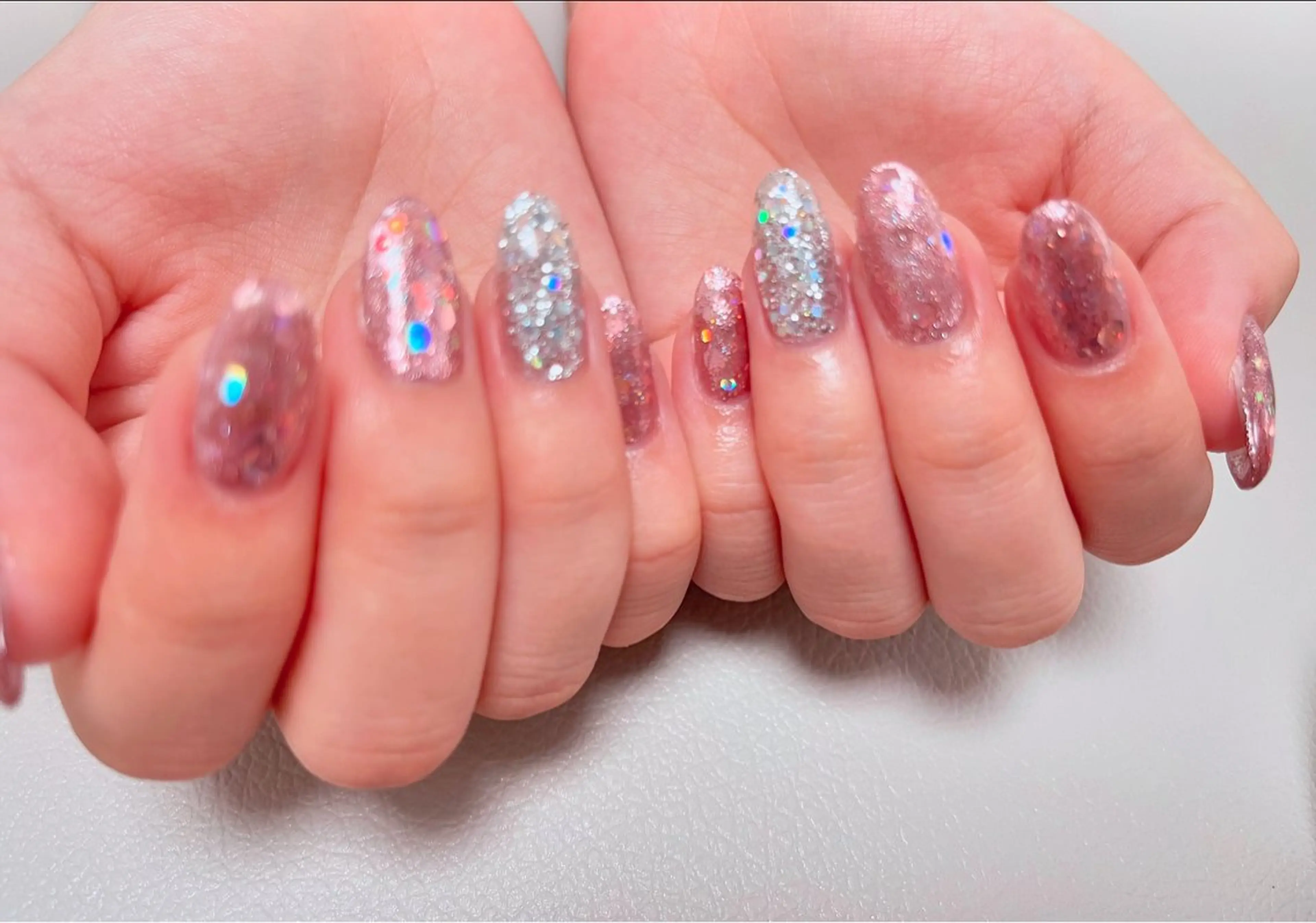 ネイル ラメ(グリッター) ek.nail⭐︎ kanaのネイルデザイン