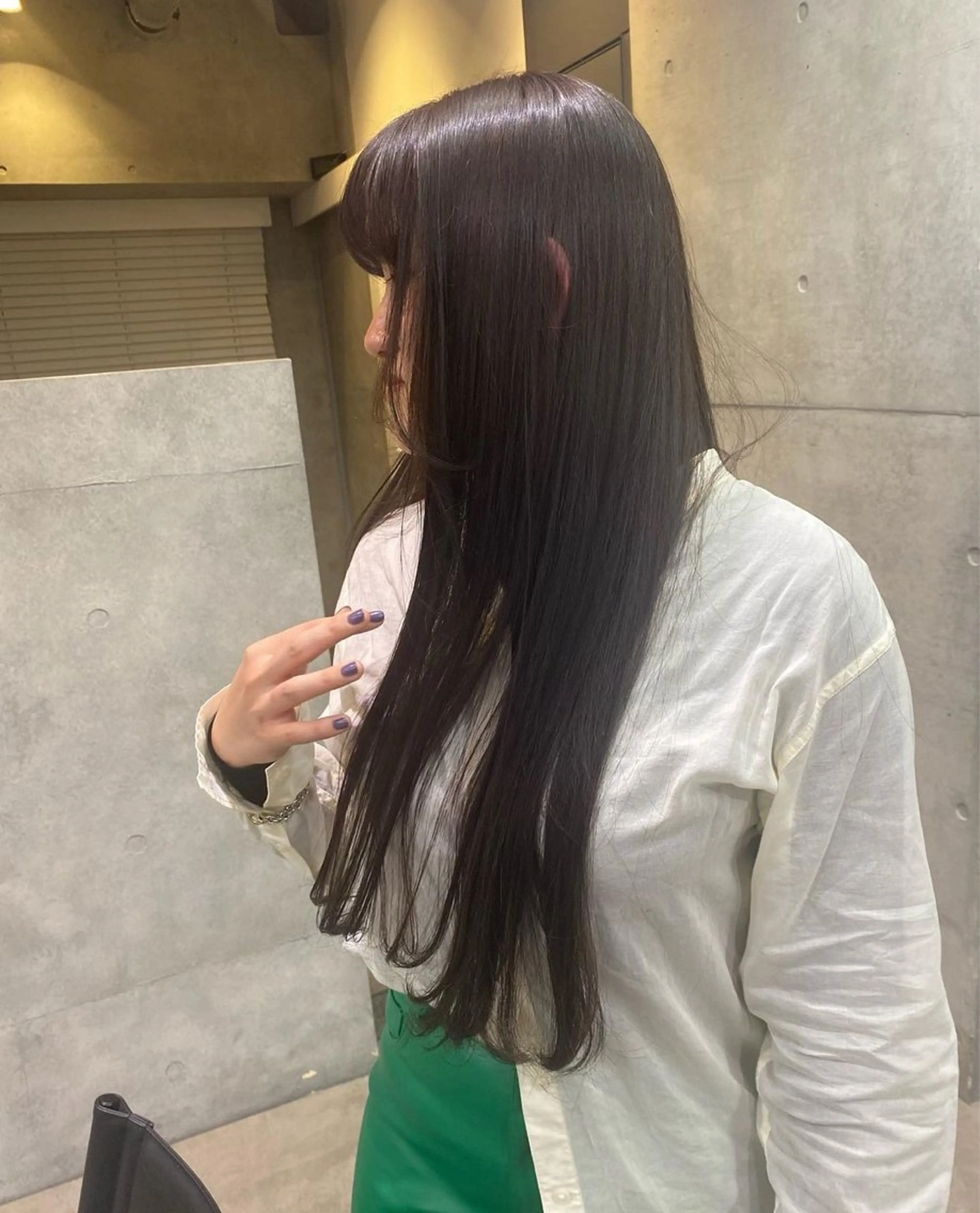 ロング ヘアカラー トリートメント 表参道/透明感カラー /島田 晃太郎🐻‍のヘアスタイル