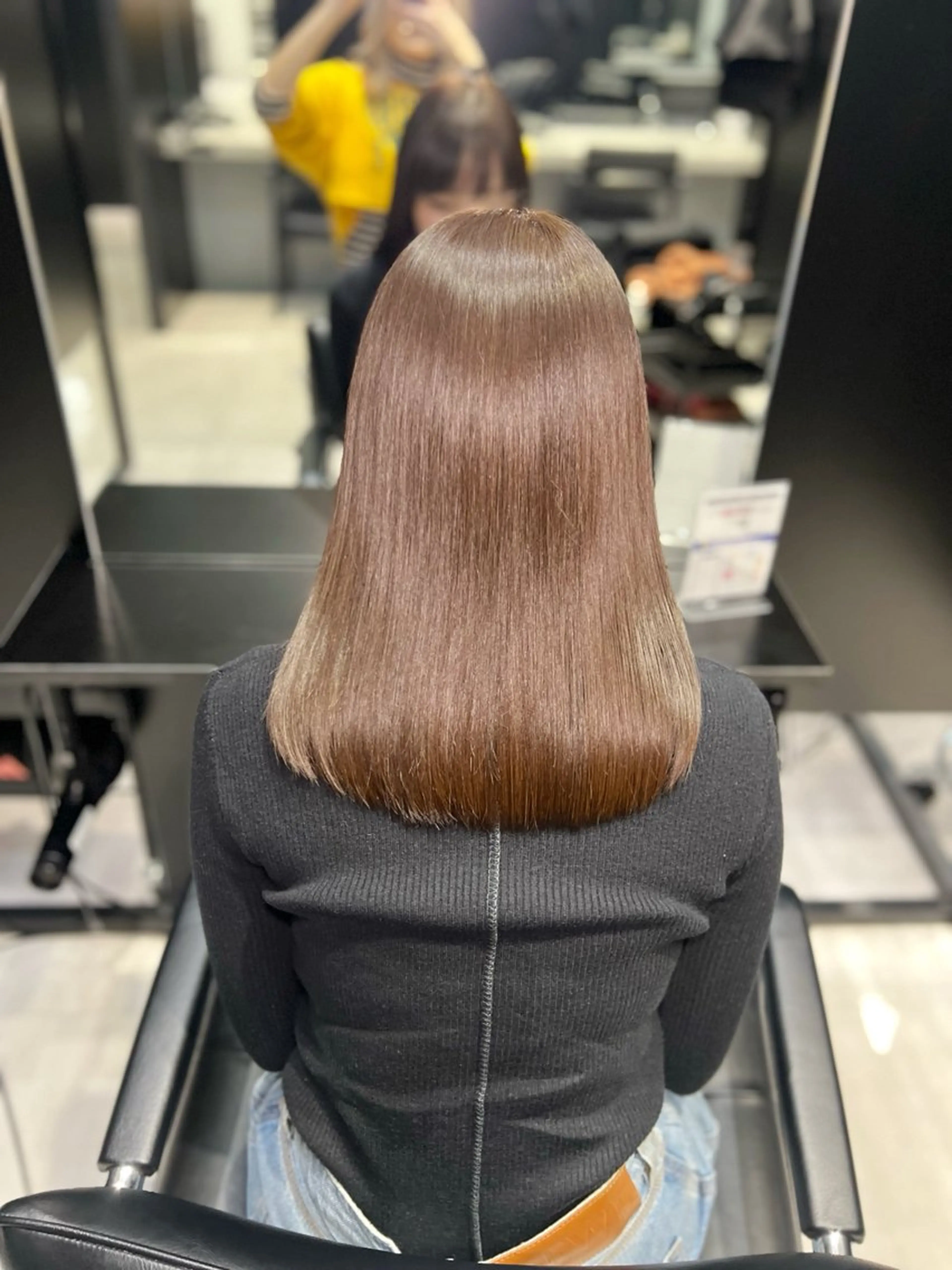 セミロング カラー カット ヘアカラー トリートメント kimika🥑 メンズ/髪質改善のヘアスタイル