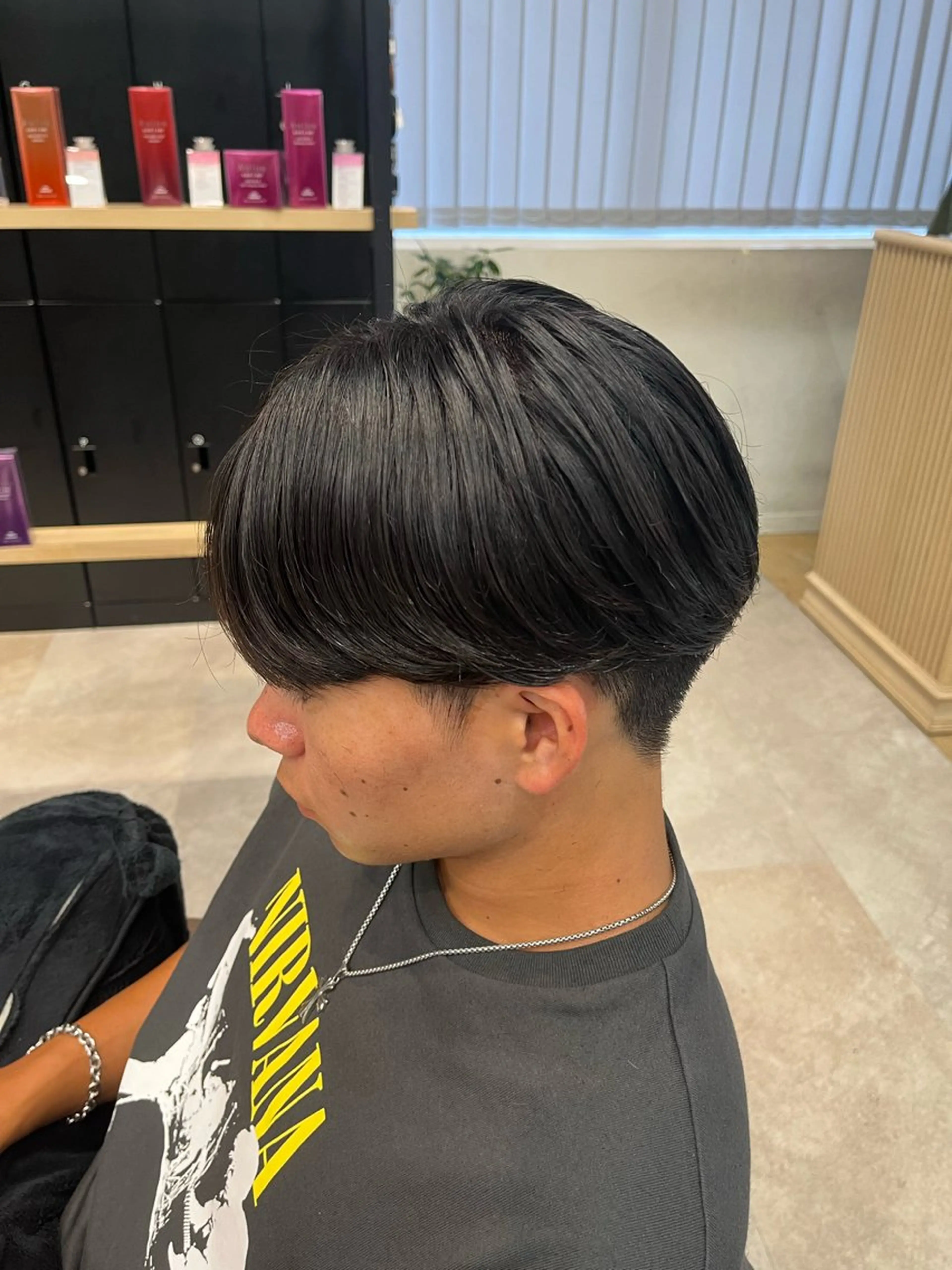 ✧ 【大人気❕朝は乾かすだけで🆗☀️】カット + メンズニュアンスパーマ🌀 ✧の写真