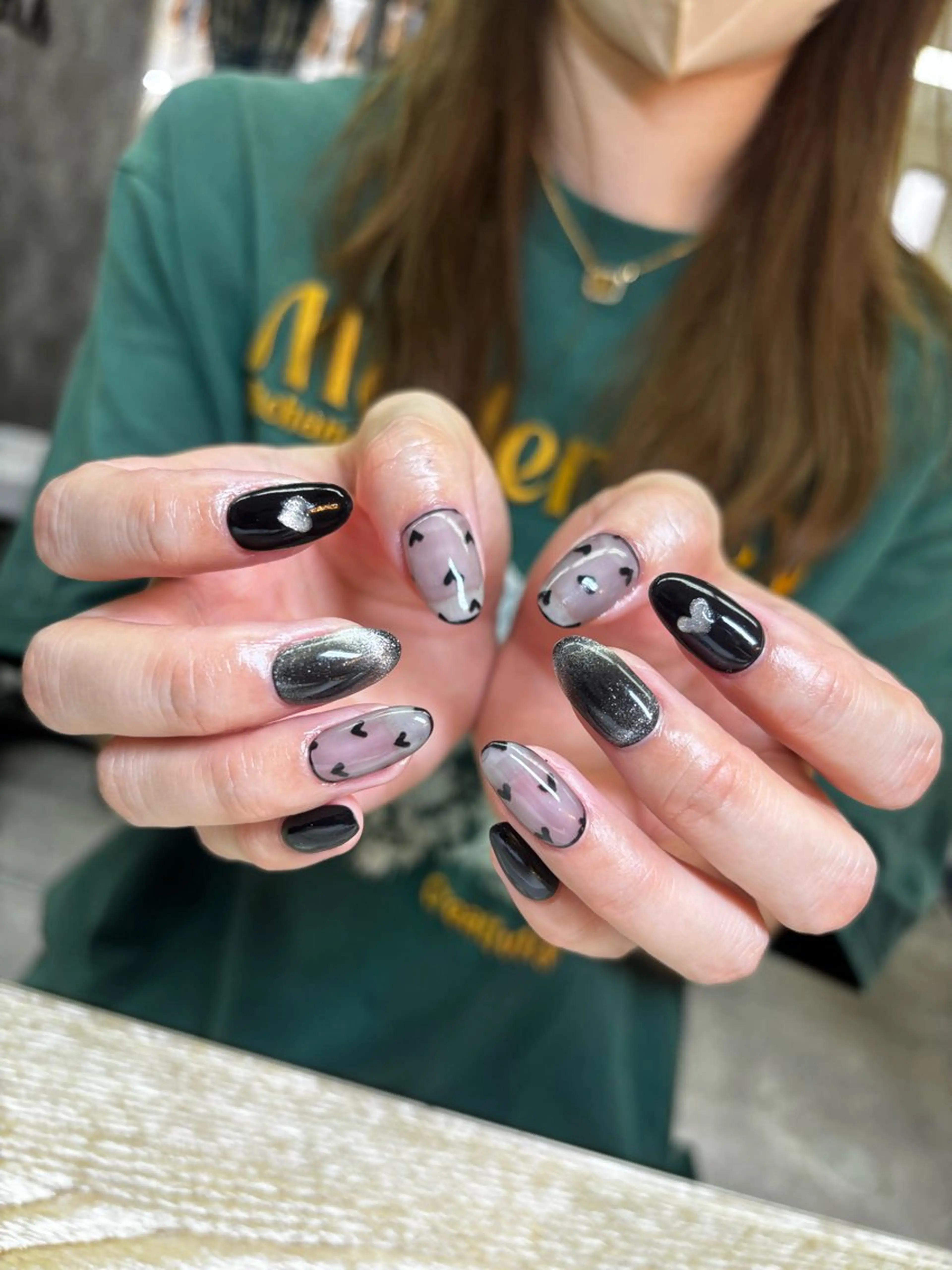 ネイル ハンドネイル ニュアンス🥀個性派 MIYU🪅のネイルデザイン