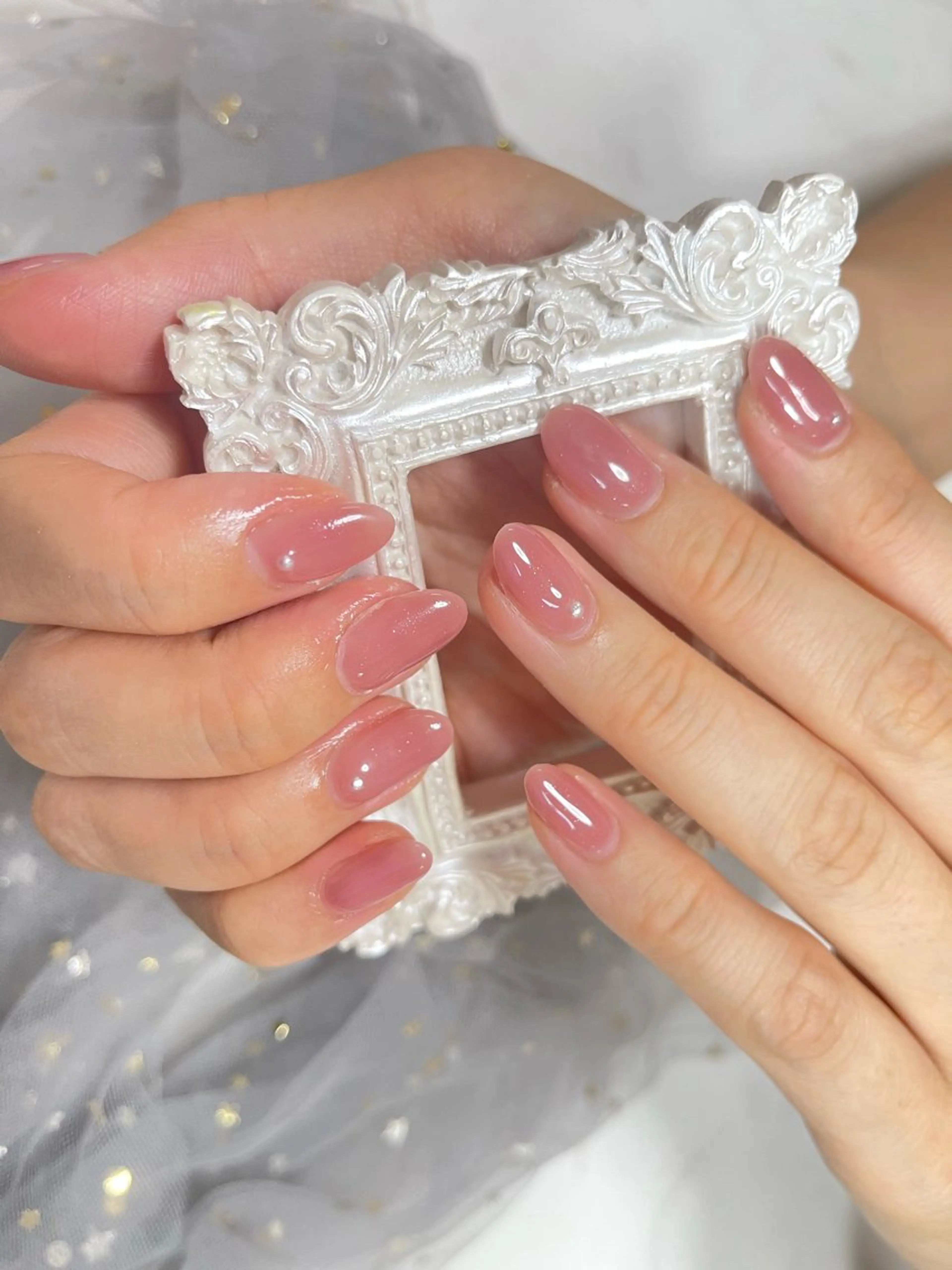 ネイル ハンドネイル 🎀ネイルサロン エクラYUI🎀のネイルデザイン