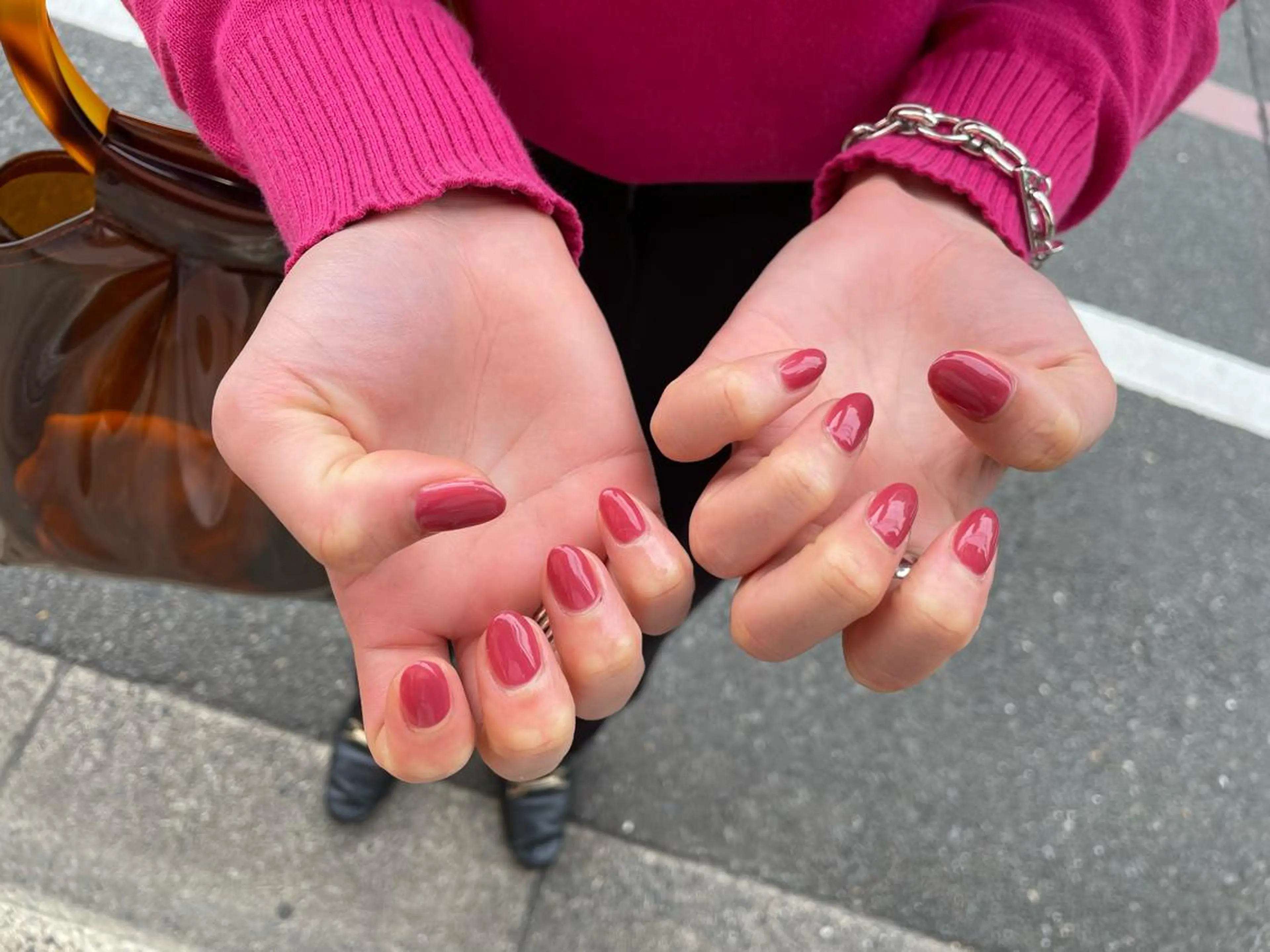ネイル ワンカラーネイル 春ネイル ARCHE-OSAKA 心斎橋店所属・ARCHE 心斎橋 常塚のヘアスタイル