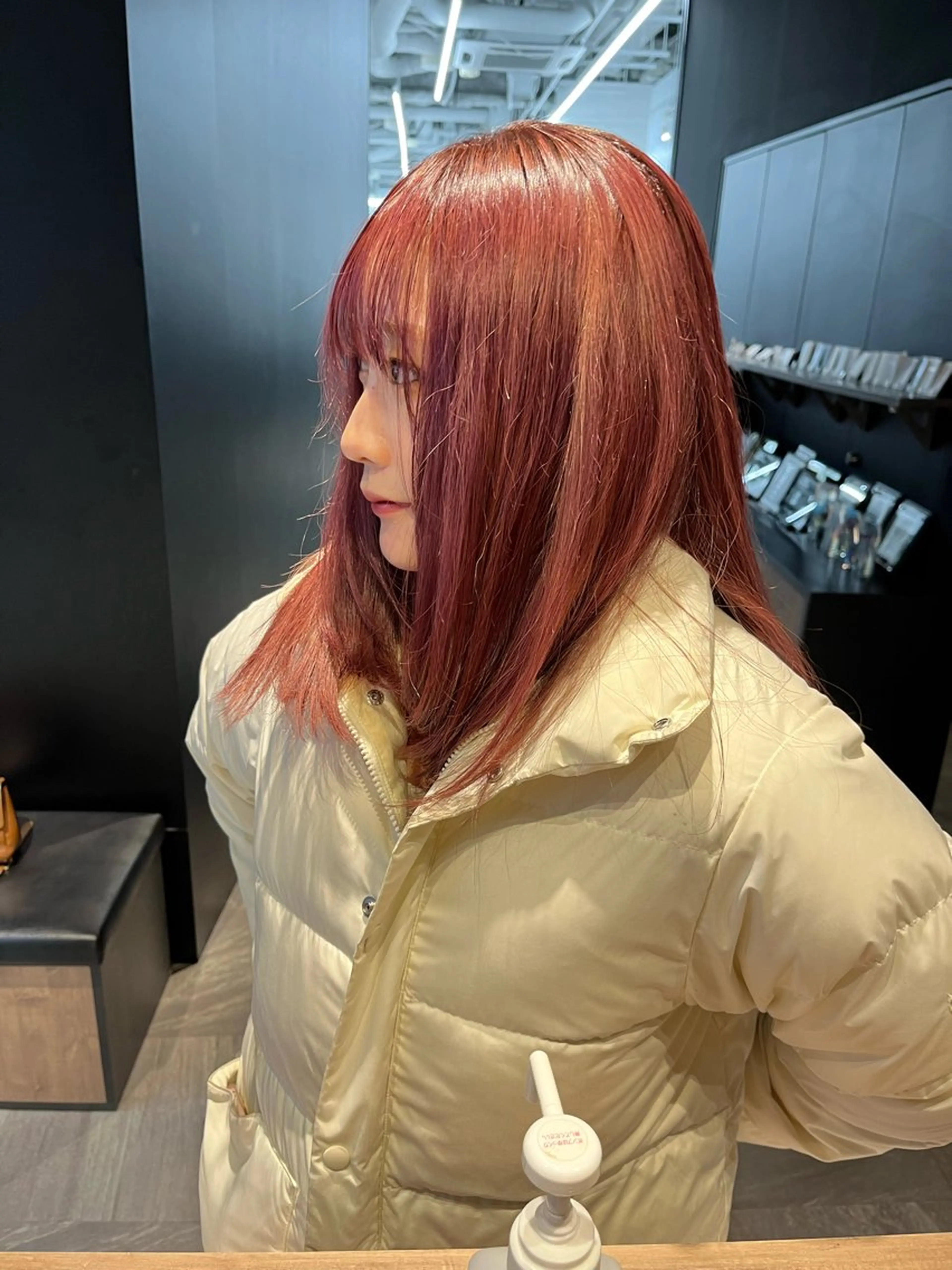 ミディアム ヘアカラー トリートメント 髪質改善/艶髪特化 /透明感✨️こうめいのヘアスタイル