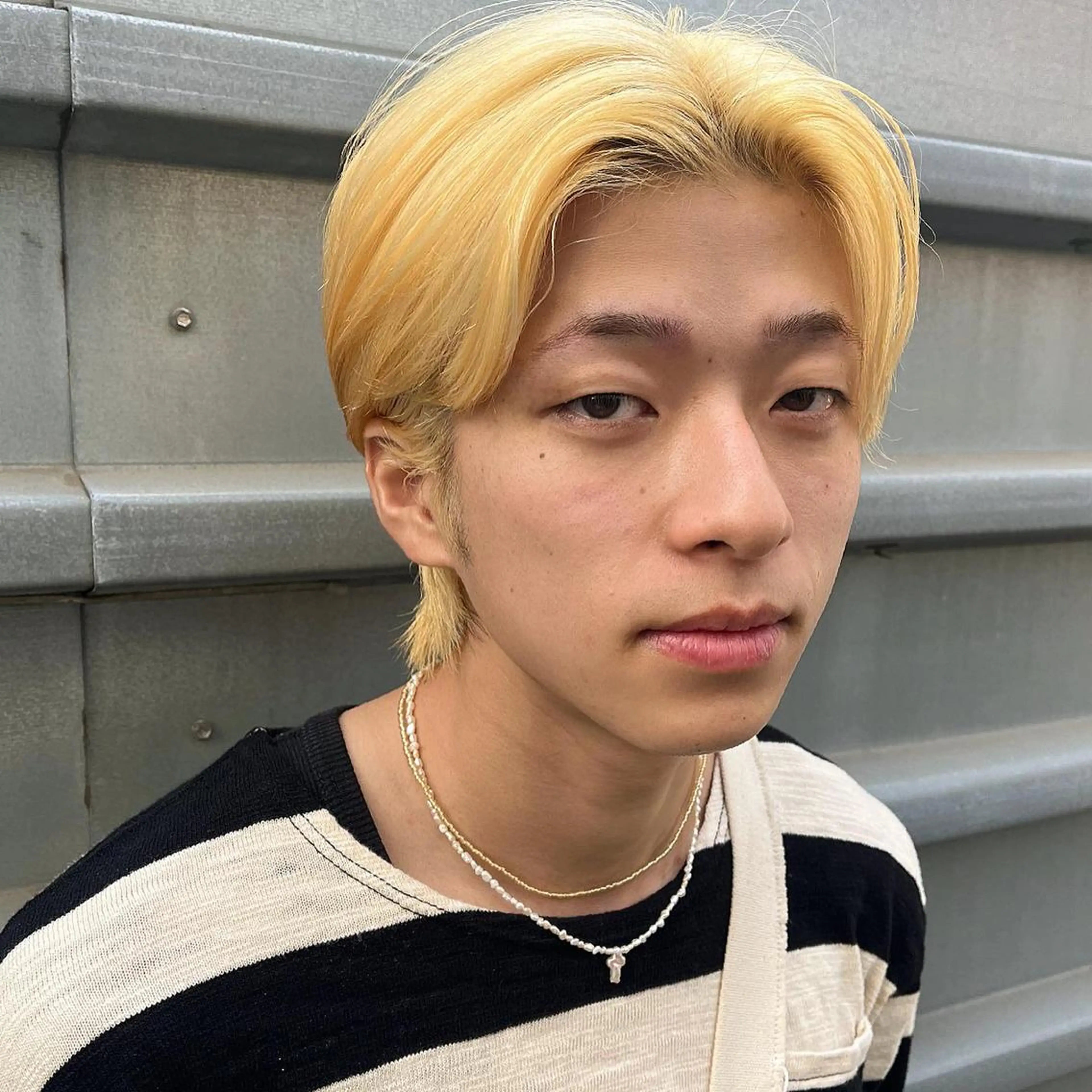 ミディアム カラー ボブハイトーン🦖 デザインMAMIのヘアスタイル