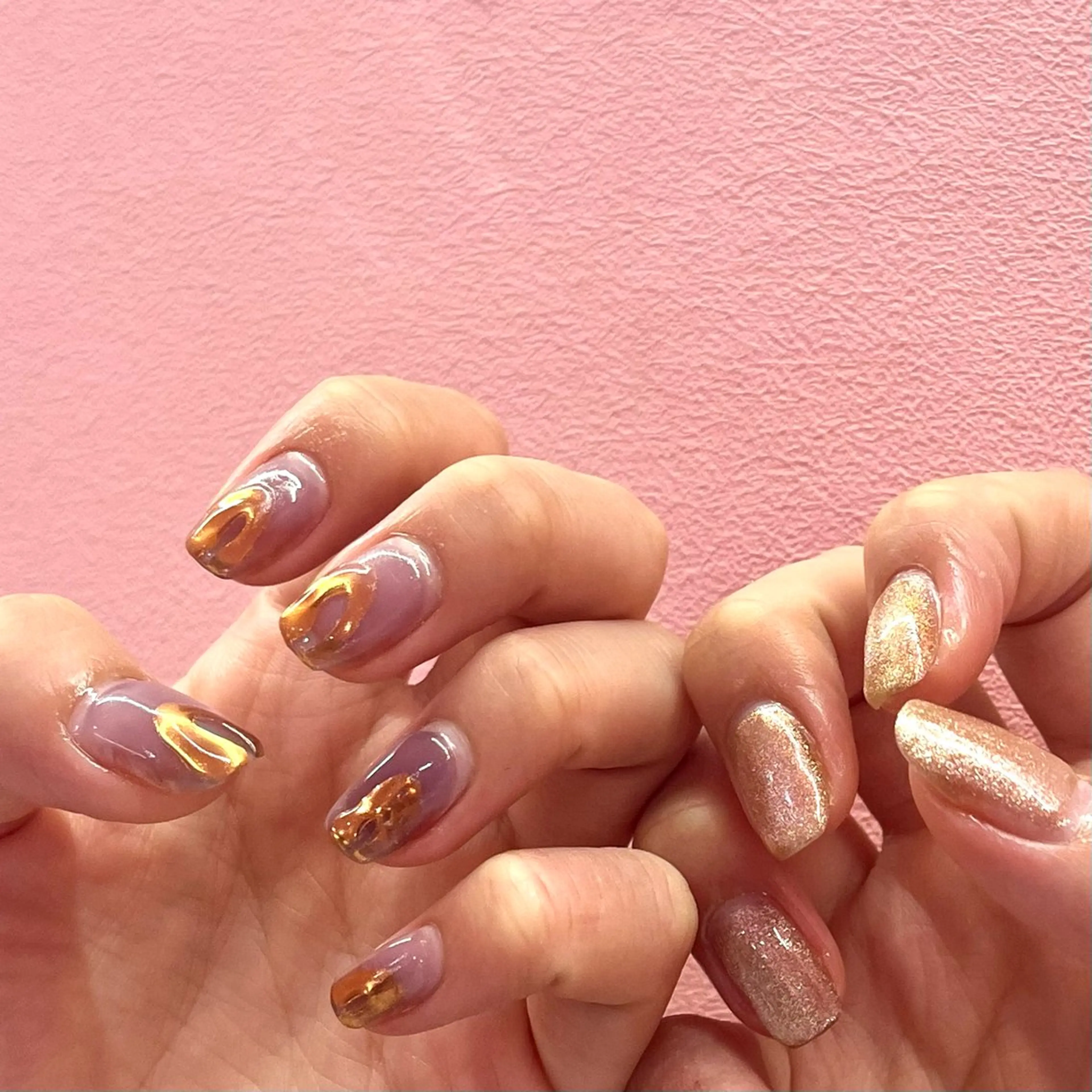 ネイル アートネイル マグネットネイル beautysalon Be'Leel 平岸本店所属・Be'Leel平岸 kimuraのネイルデザイン