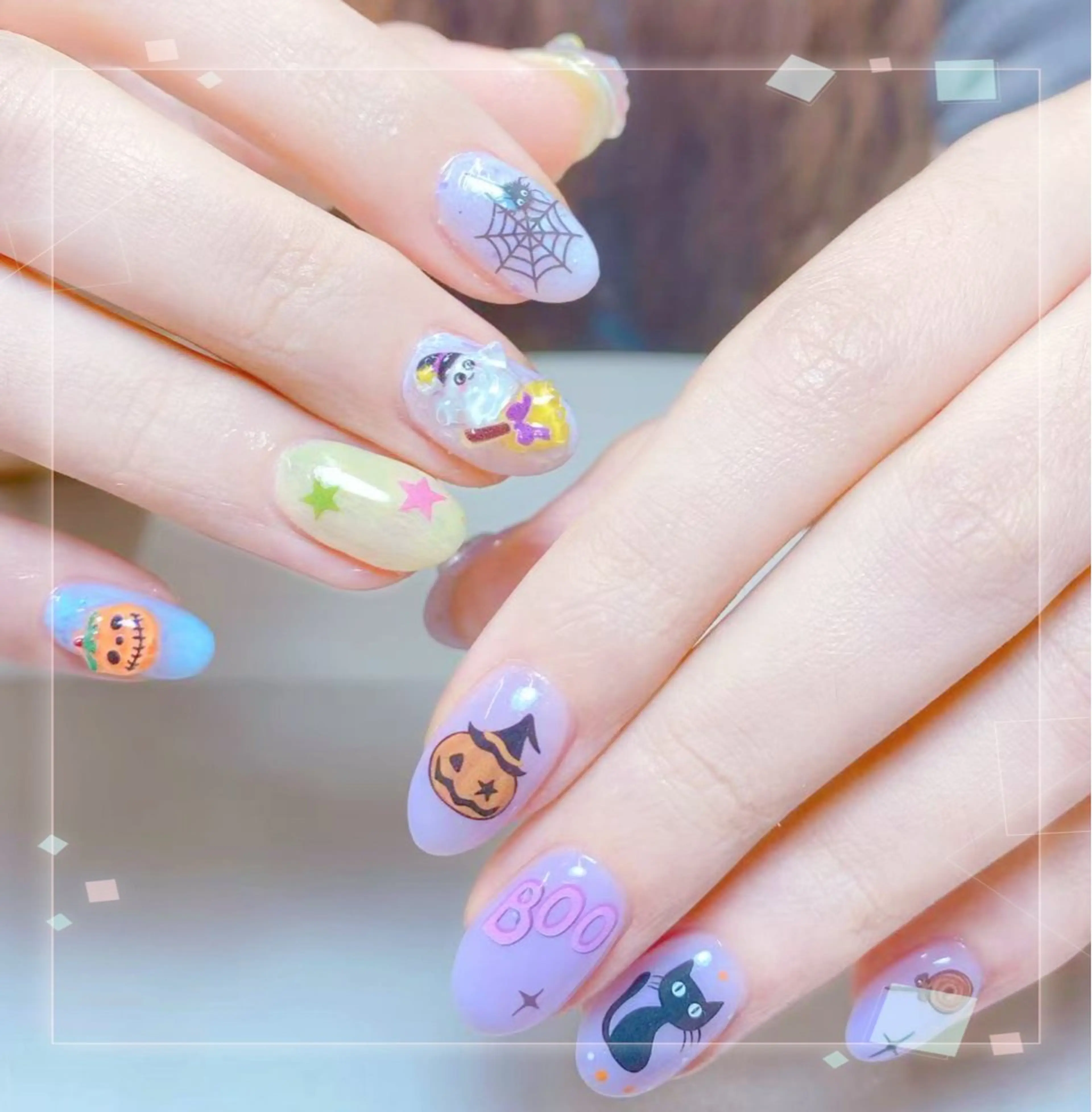 ネイル ハンドネイル AngelChris ビューティーサロンのネイルデザイン