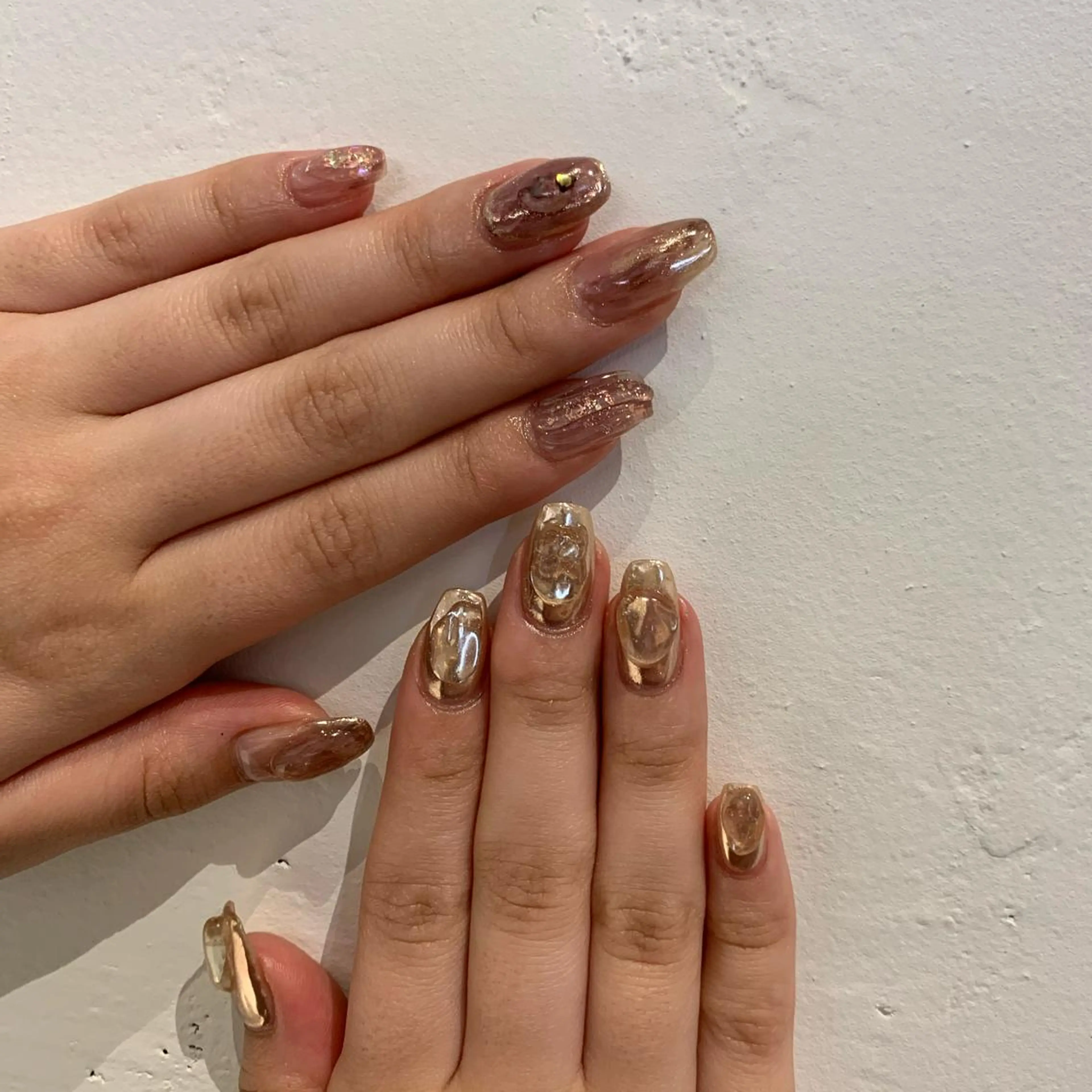 ネイル ハンドネイル 【淡色color/ nail】maikoのネイルデザイン