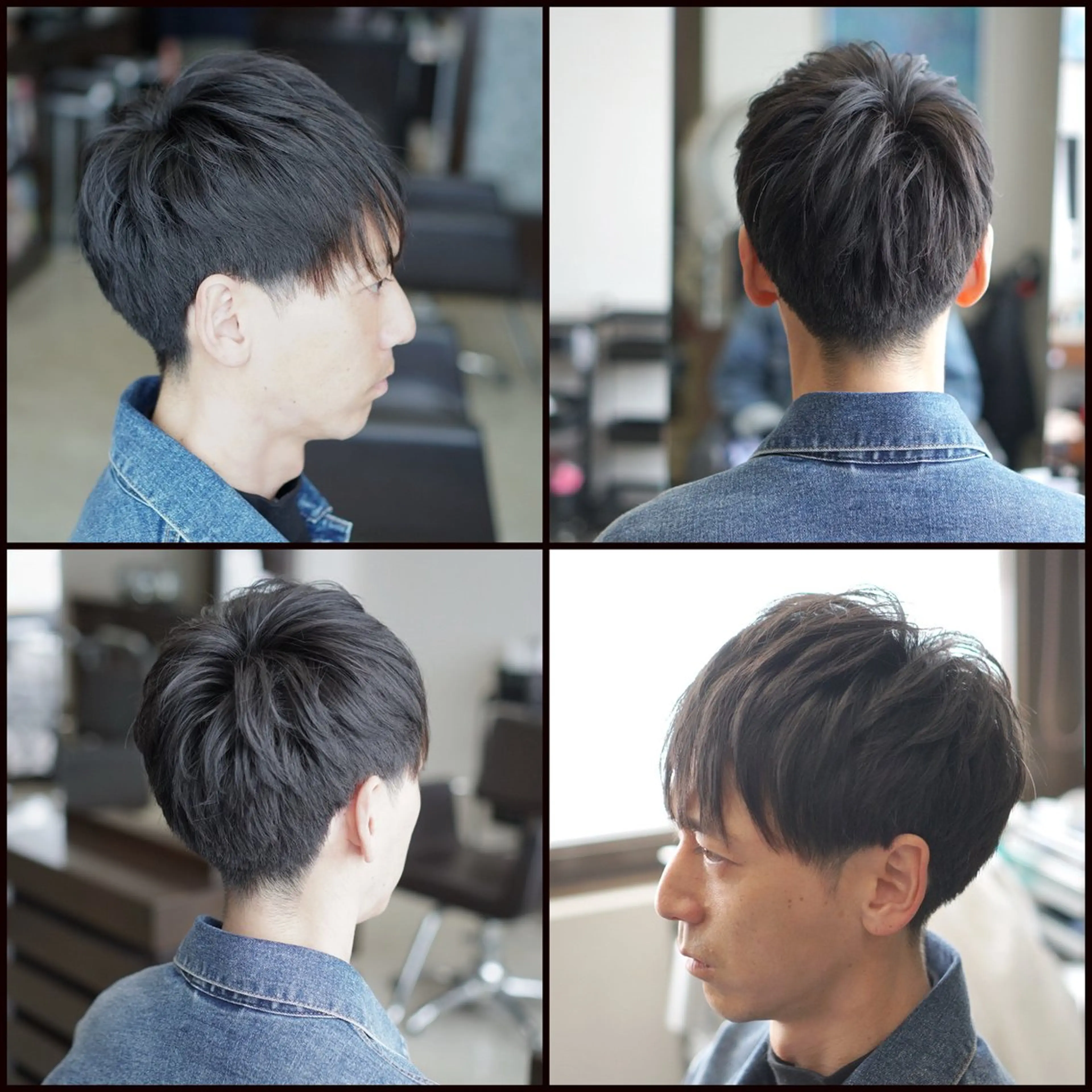 ショート メンズ カット 中島 剛のヘアスタイル